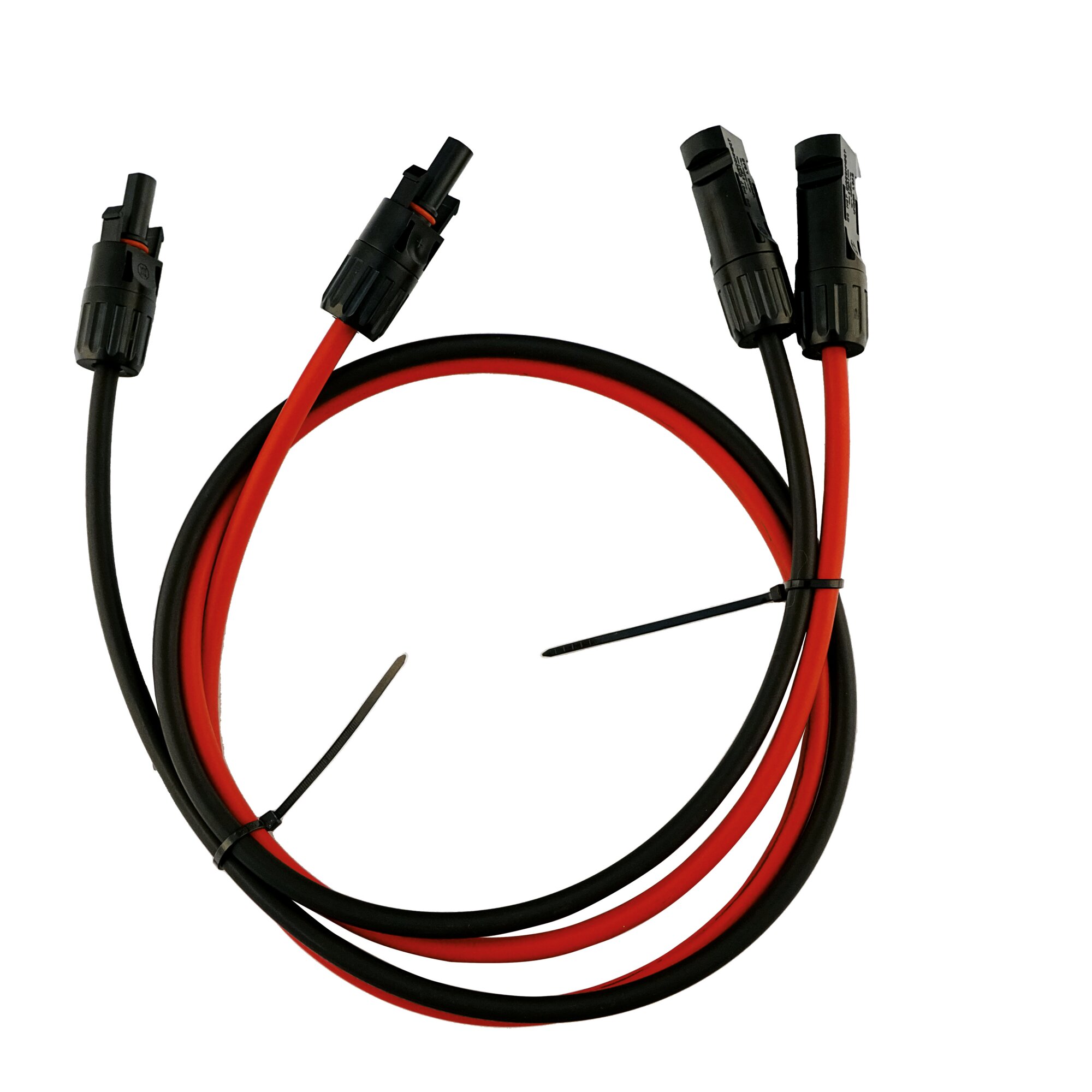 Solarleitung mit MC4-Stecker