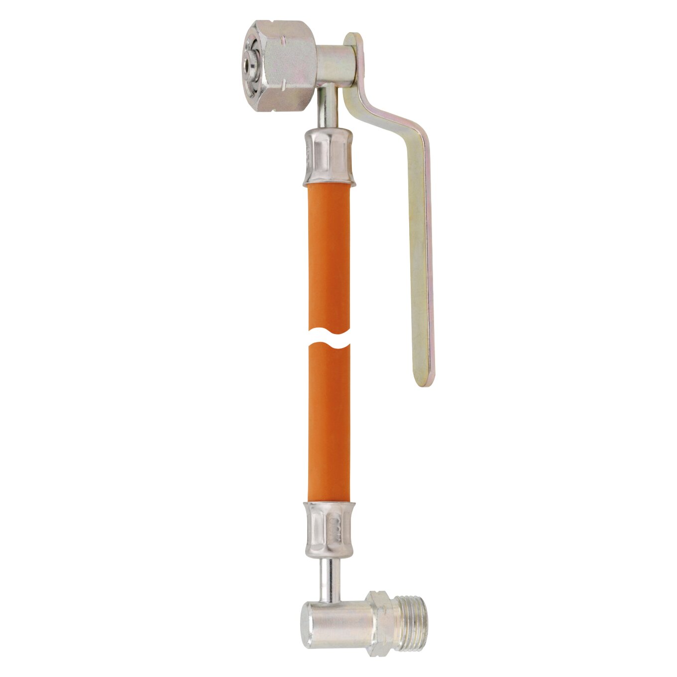 Gas-Hochdruckschlauchleitung, 30 mbar, 400 mm