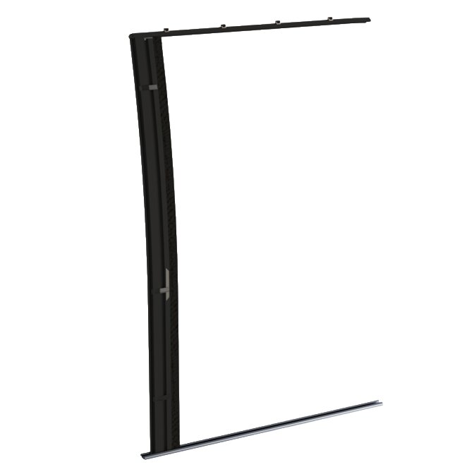 Plissee Fliegenschutztür für VW Crafter Gen. 1 und Mercedes-Benz Sprinter W906