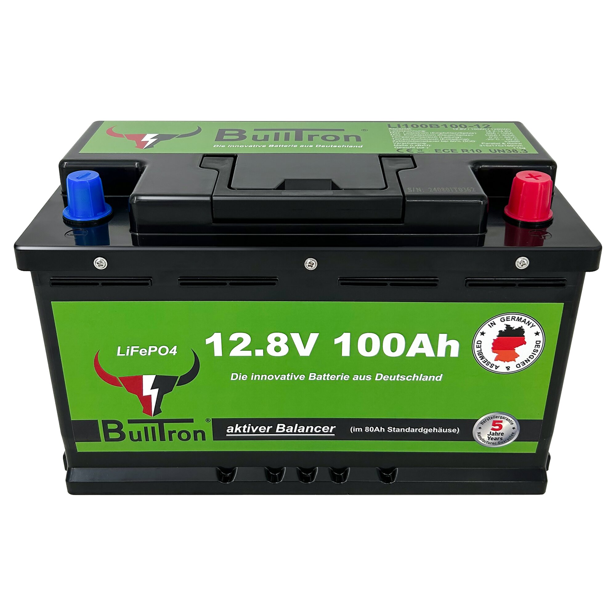 Lithium Batterie Standard, 100 Ah