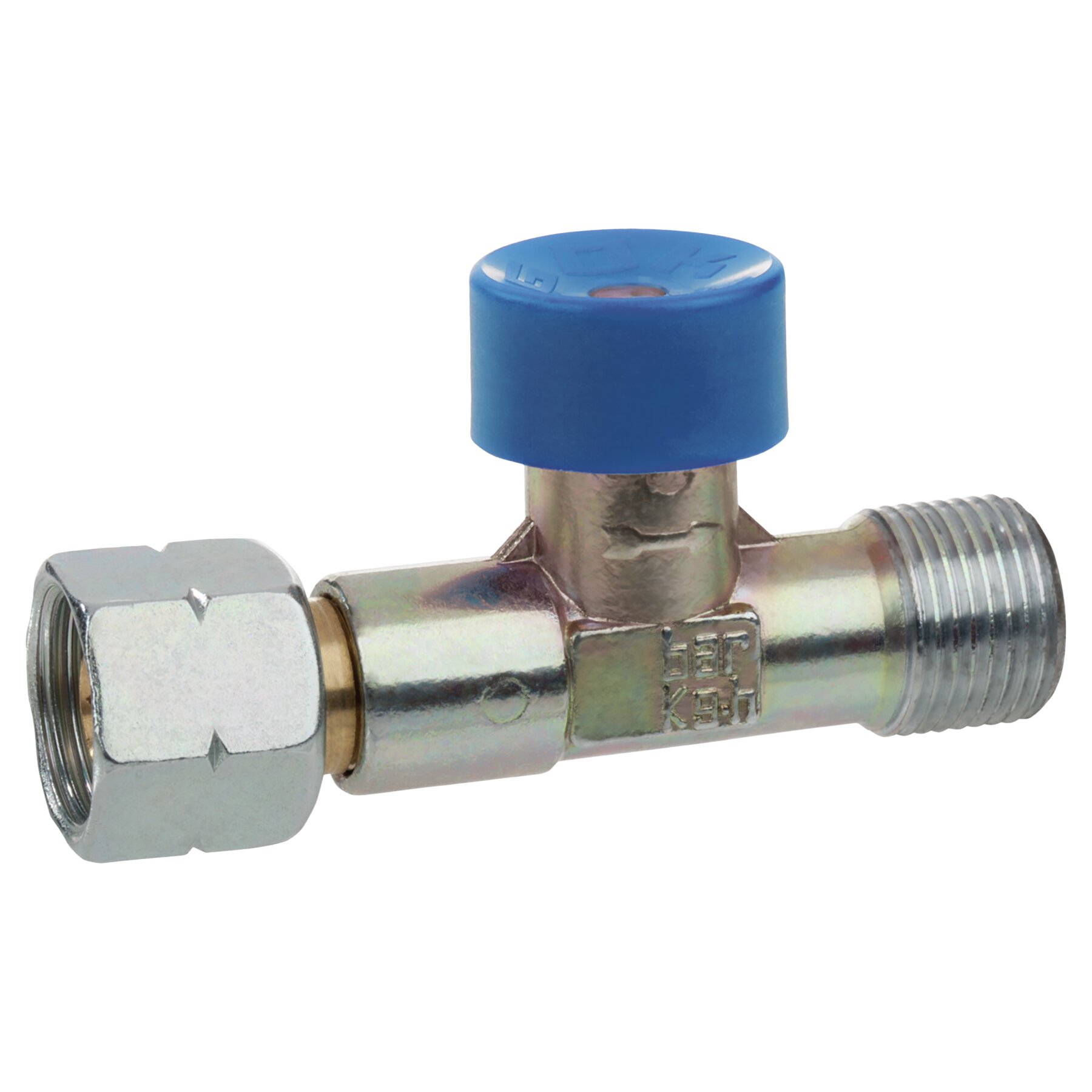 Schlauchbruchsicherung 4 bar 12 kg/h (G3/8LH UEM x G3/8LH-KN) manuell