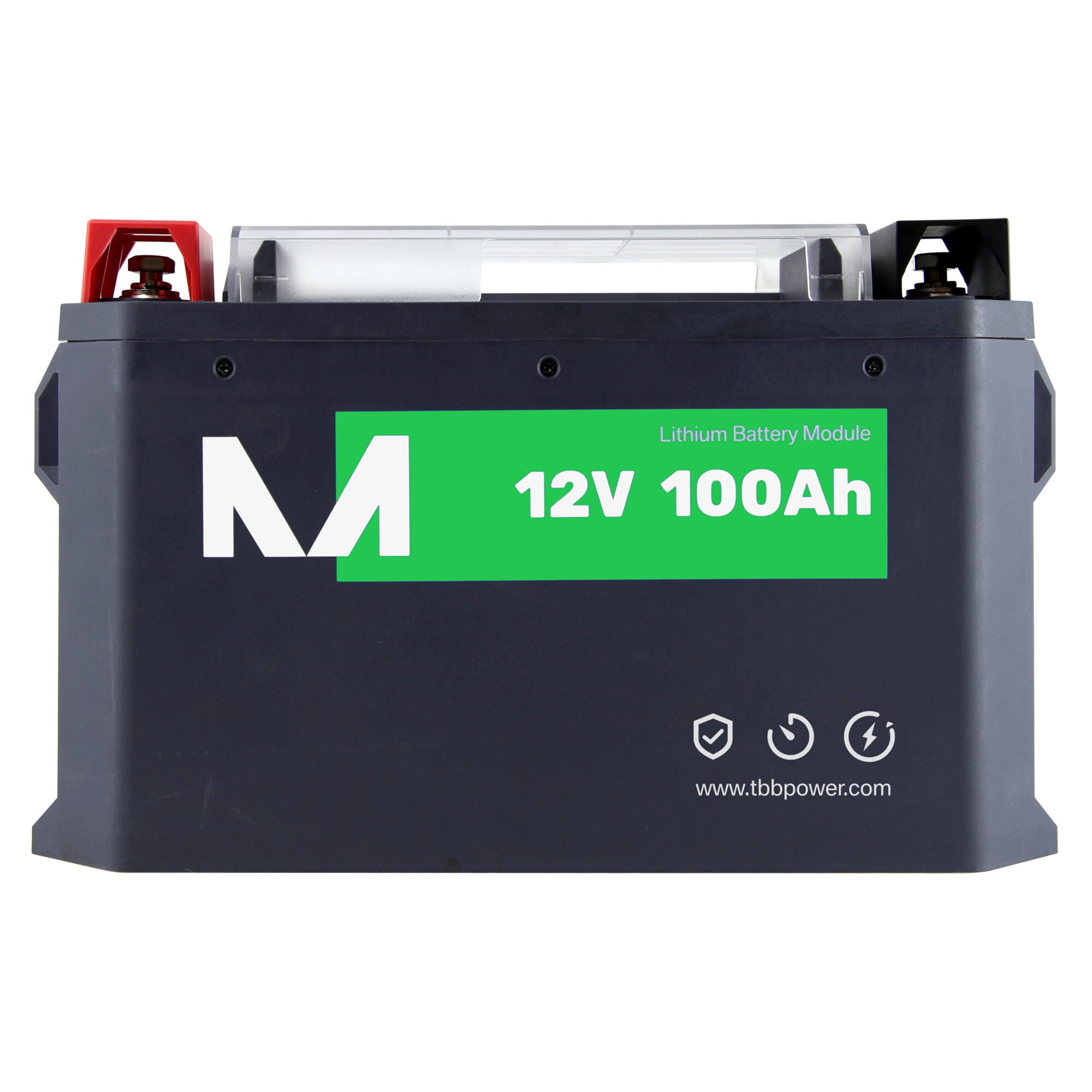 Lithium Batterie M12-100/P mit Heizung LiFePO4