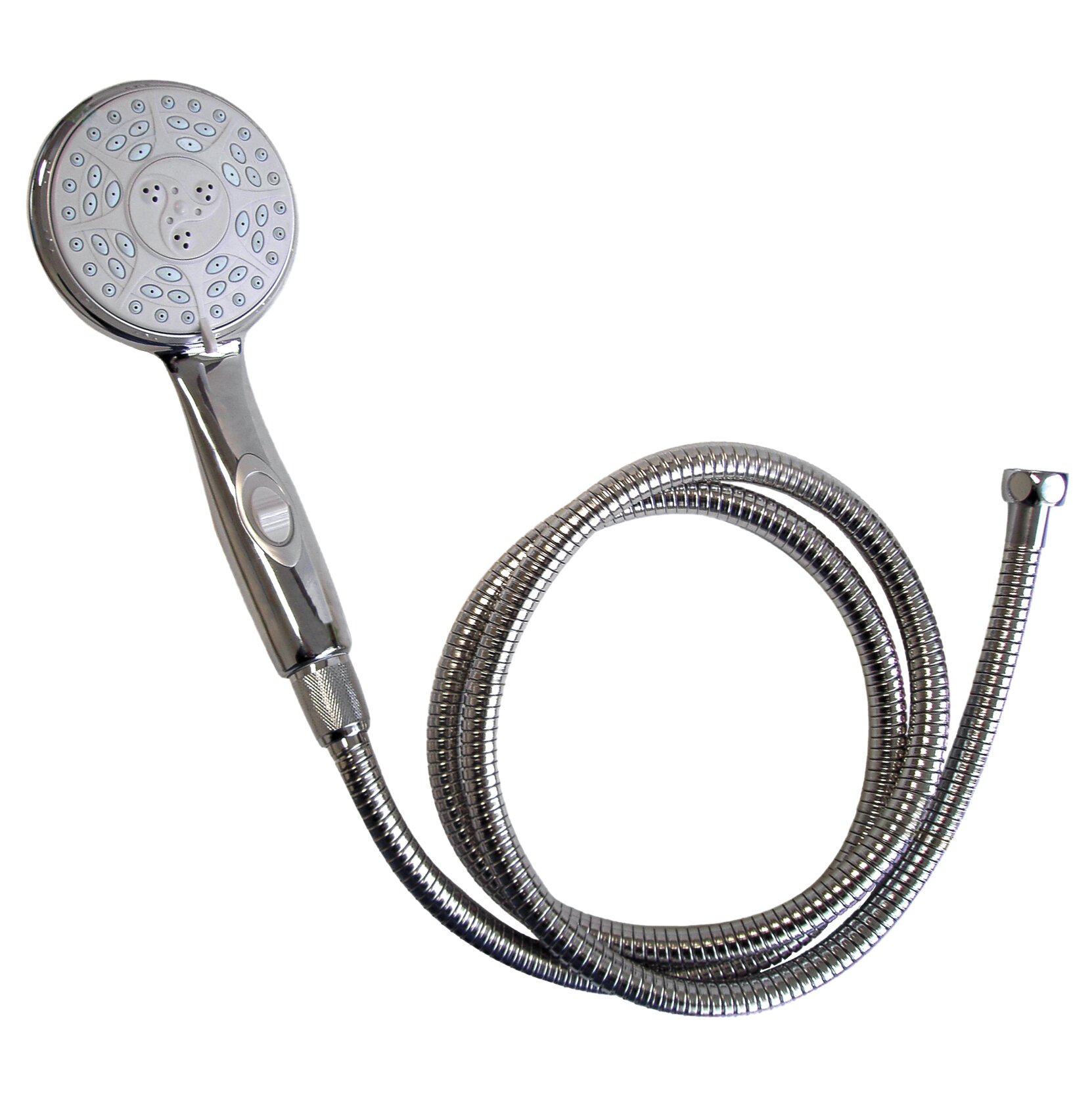 Duschset mit Schlauch (1,5 m), chrom