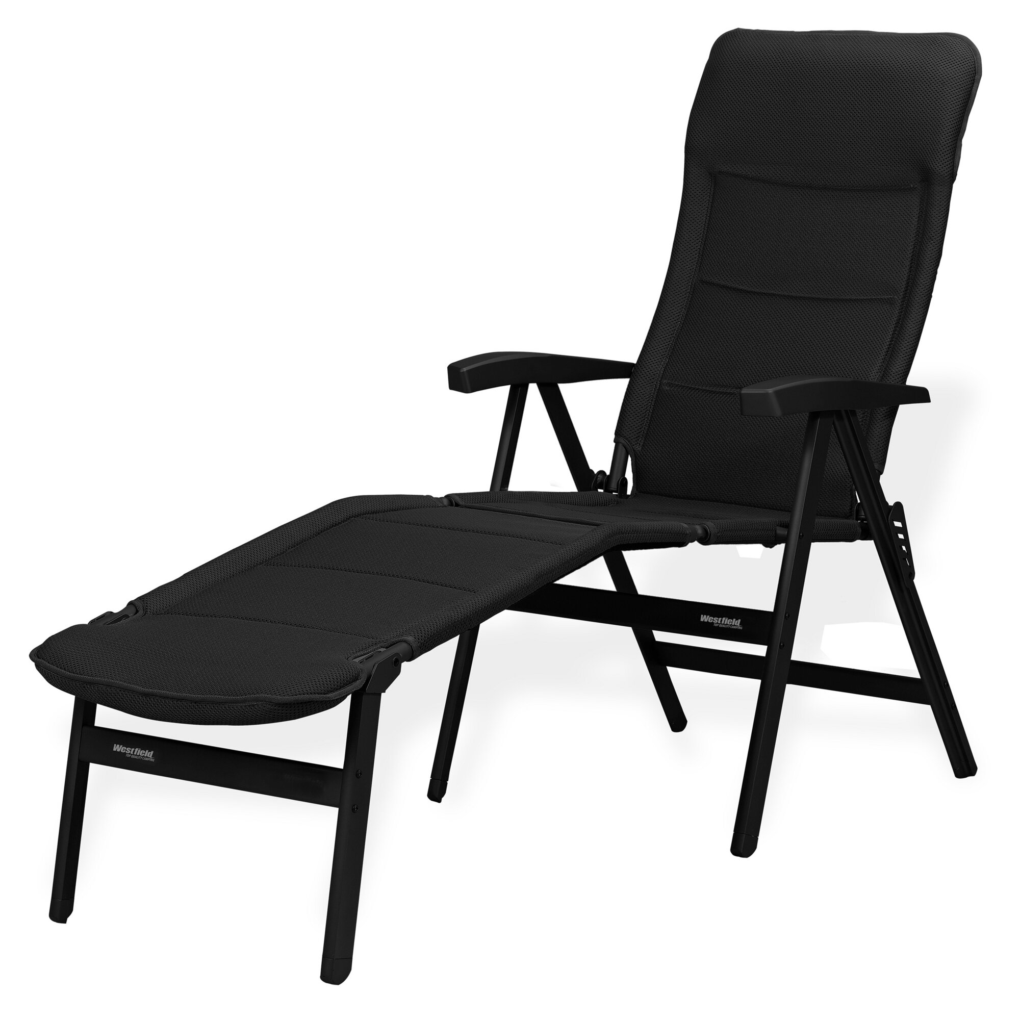 Campingstuhl Noblesse Deluxe, schwarz