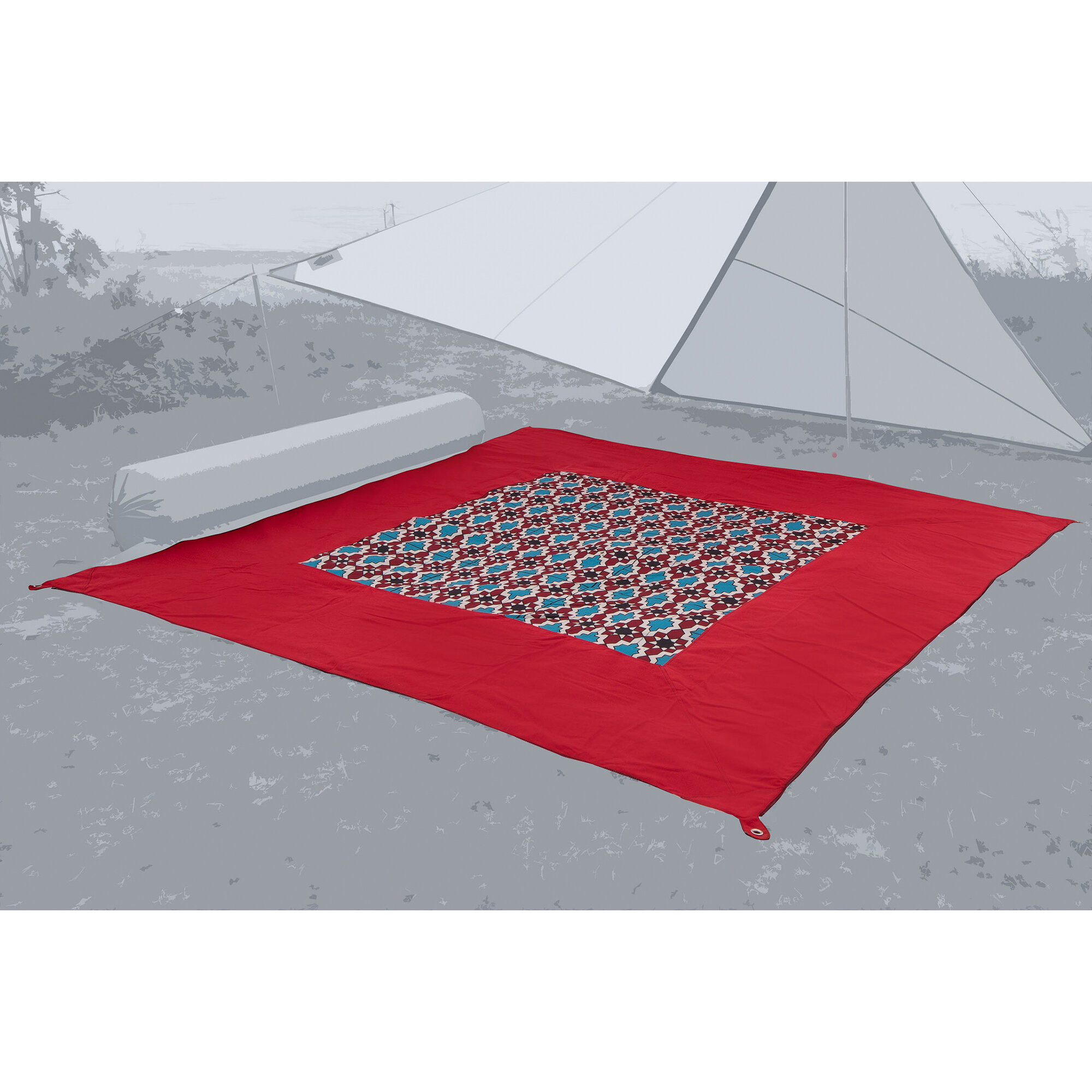 Teppich „Zip Carpet“, rot
