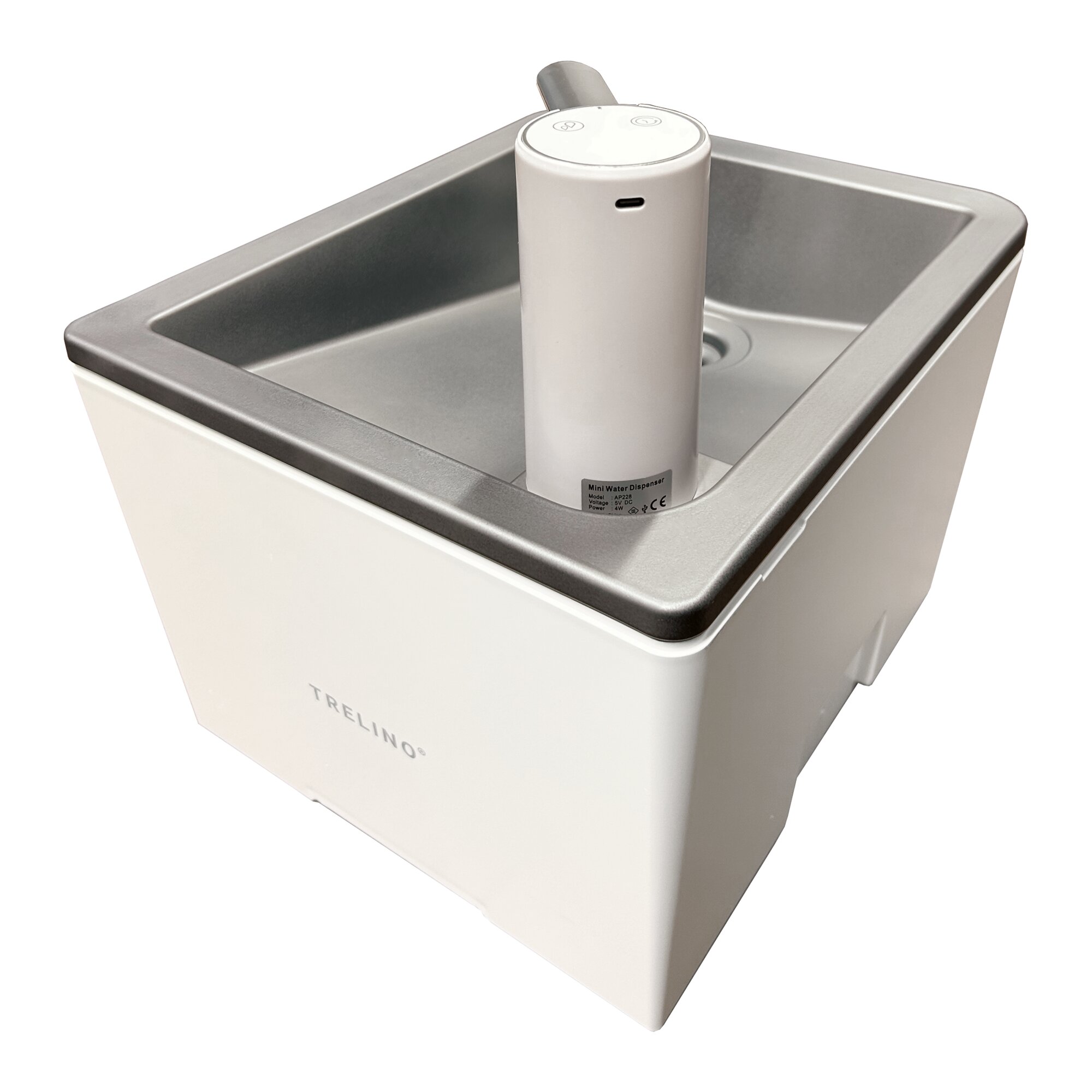 Waschbecken Trelino® Splash L weiß