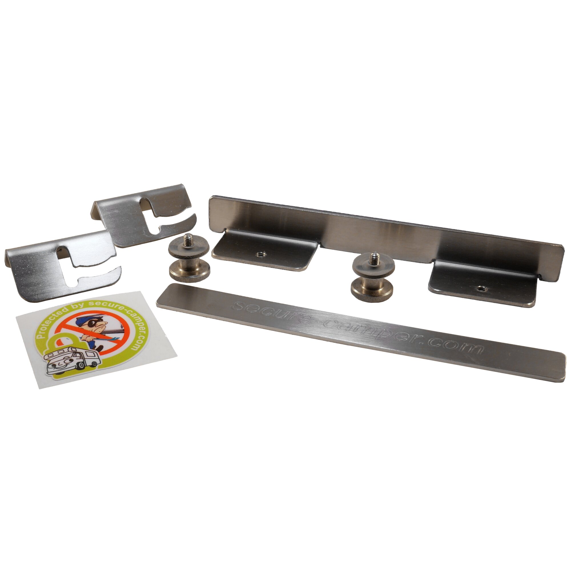 Einbruchschutz für Fenster für Dometic S4/S5/S10 Polyvison, silber, L