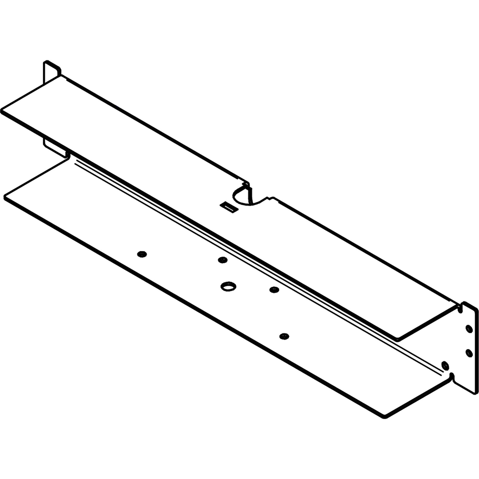 Gehäuserückwand Thule Slide-Out Step G2 12V 550