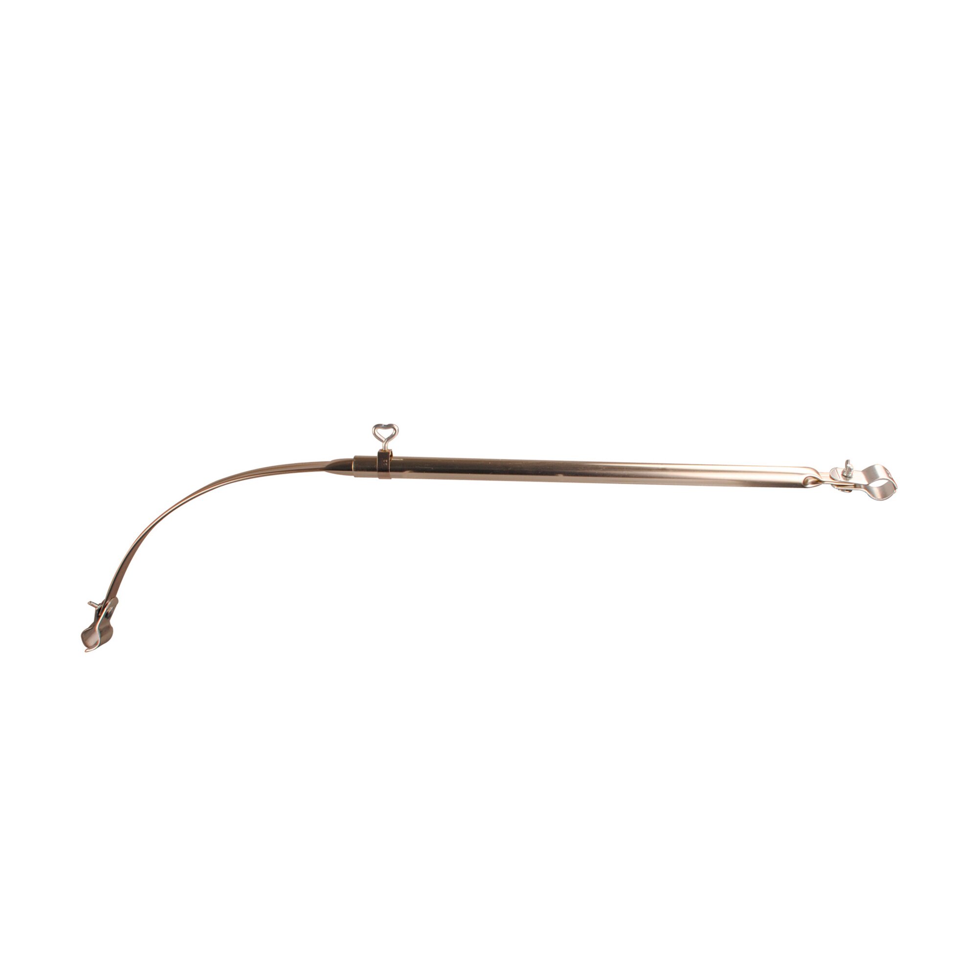 Dachauflagestange Stahl gebogen, 255 cm, 25 mm