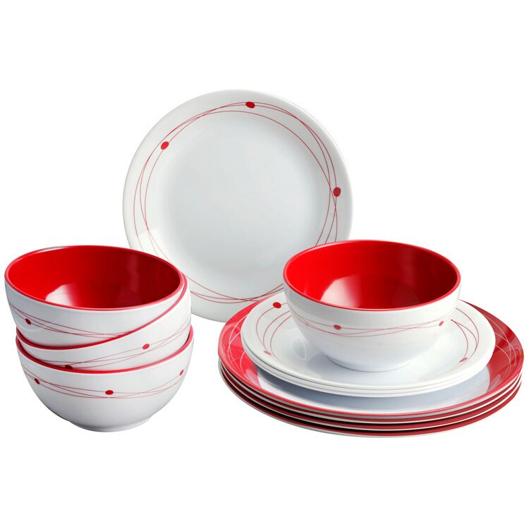 Geschirrset Cosmic, 12-teilig