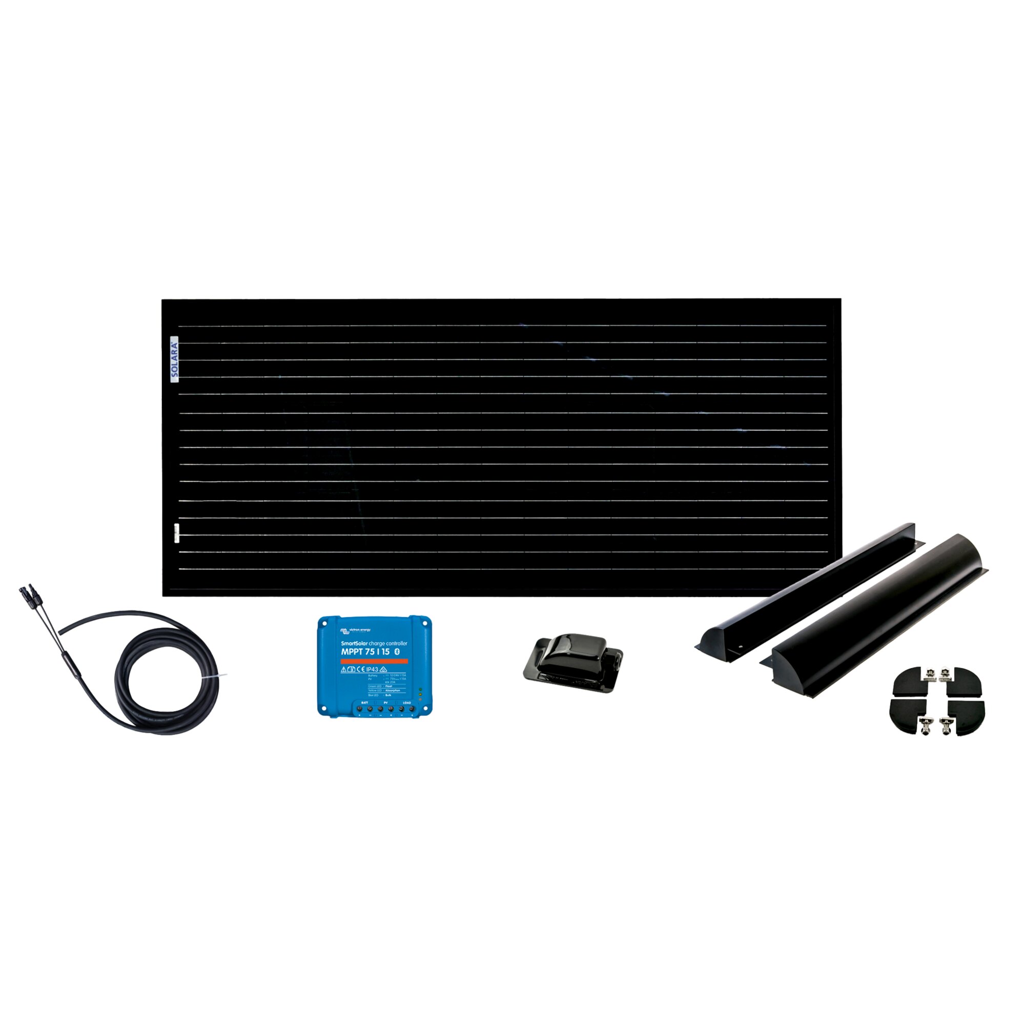 Solar-Komplettanlage Premium Pack MPPT, 120 Wp
