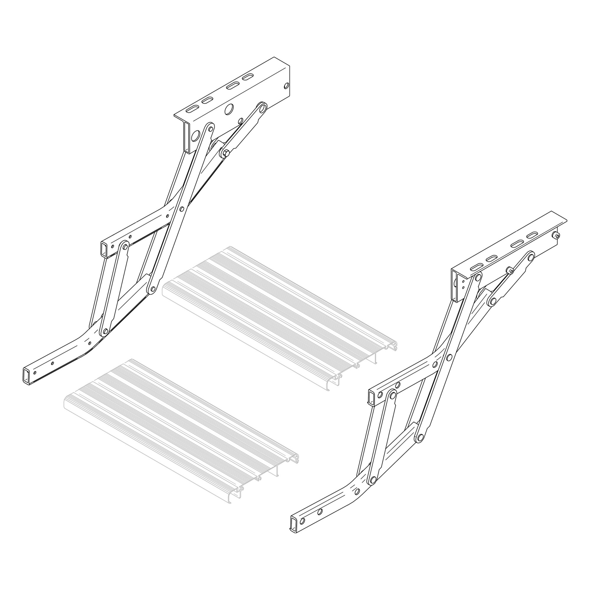 Schere Thule Double Step, rechts