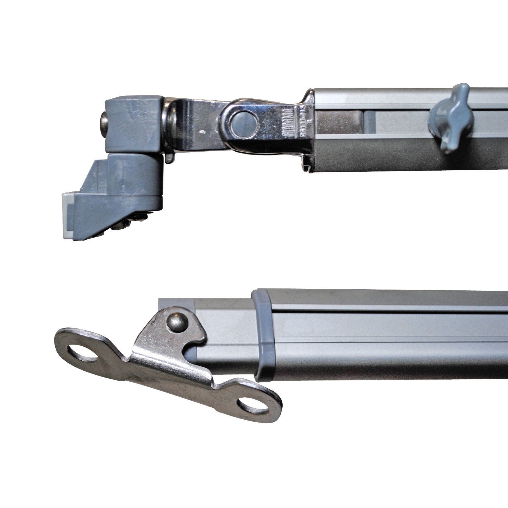 Stützfuß 370 – 400, rechts für Markise F65