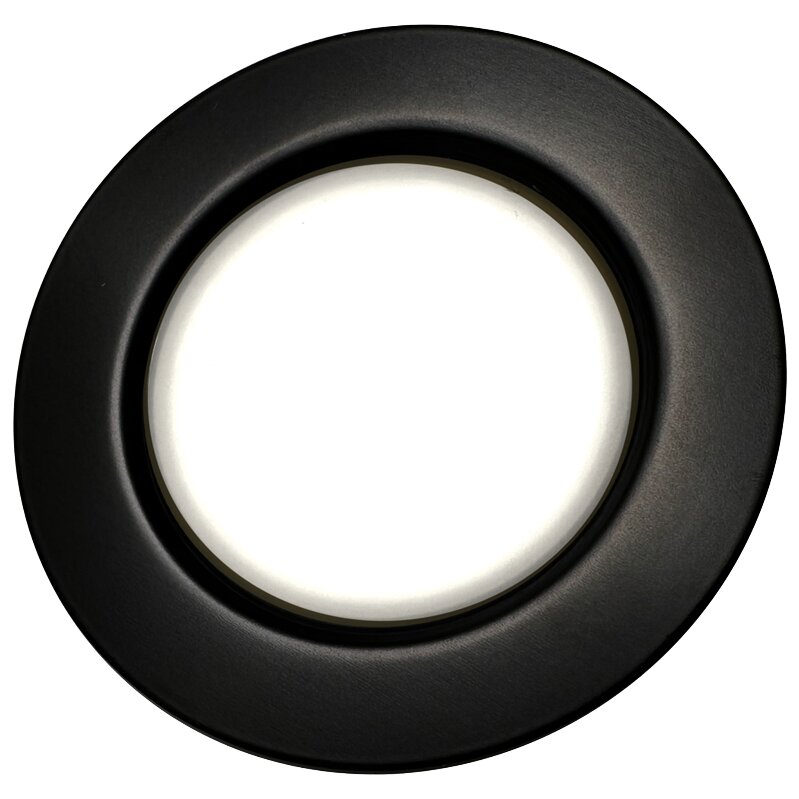 Einbauspot Vega 48, 9 SMD, schwarz