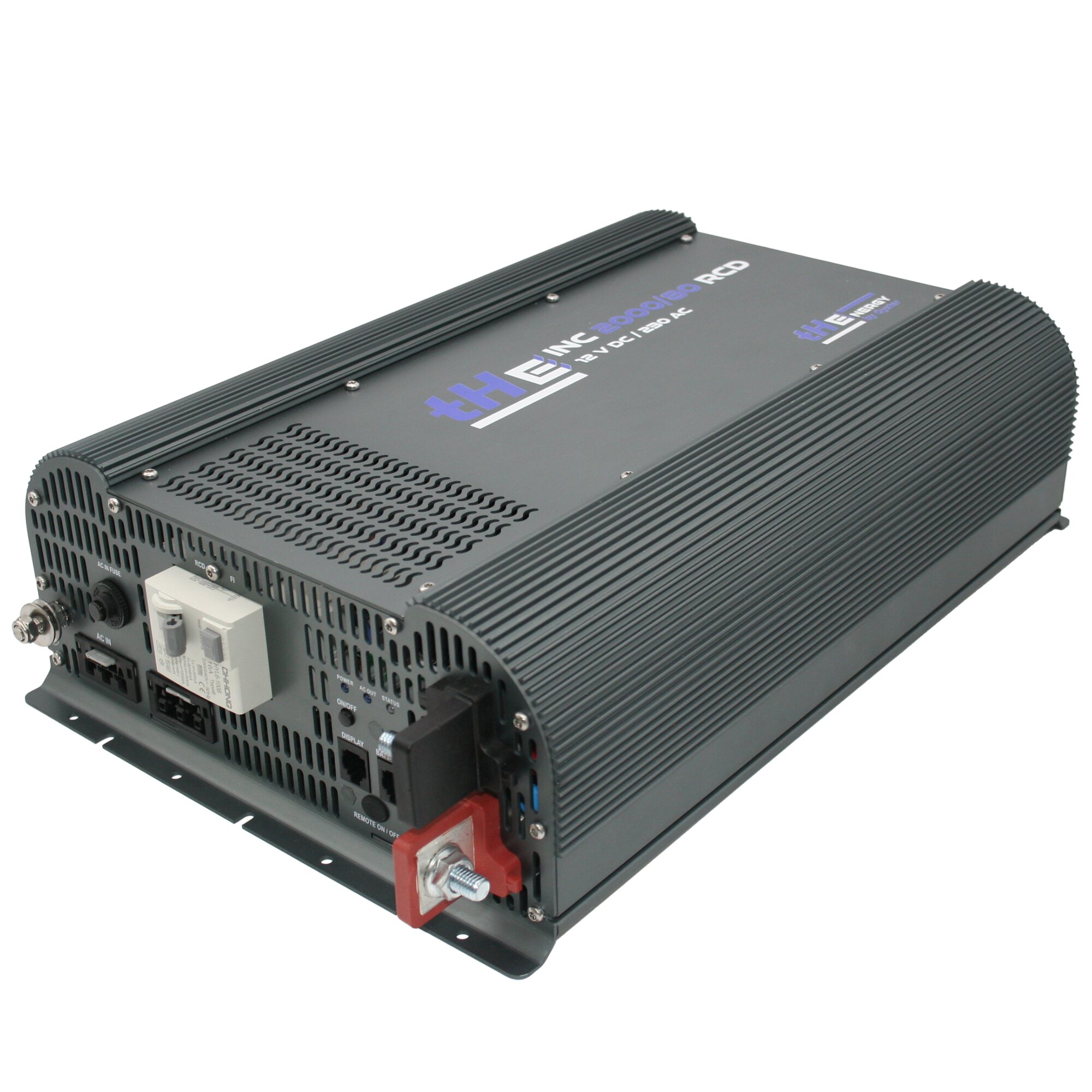 Wechselrichter tHE INC RCD mit Ladegerät und Netzvorrangschaltung 2000 Watt