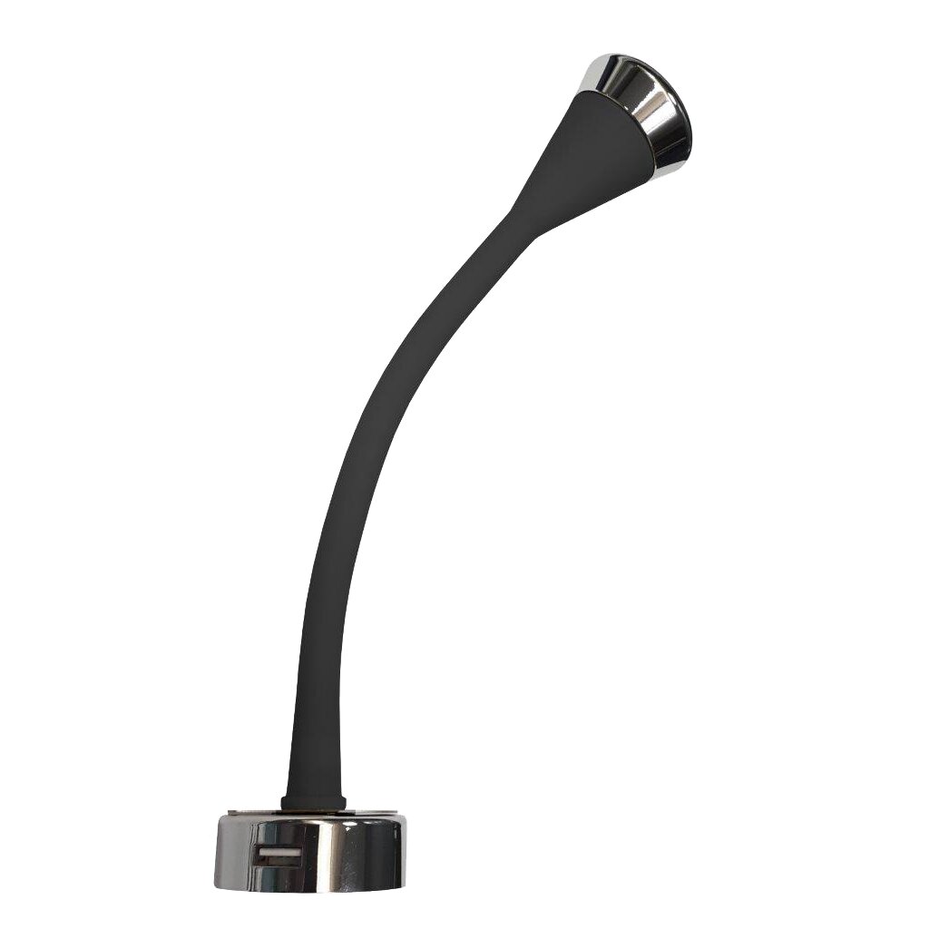 Leselampe Flexi Soft Touch, schwarz