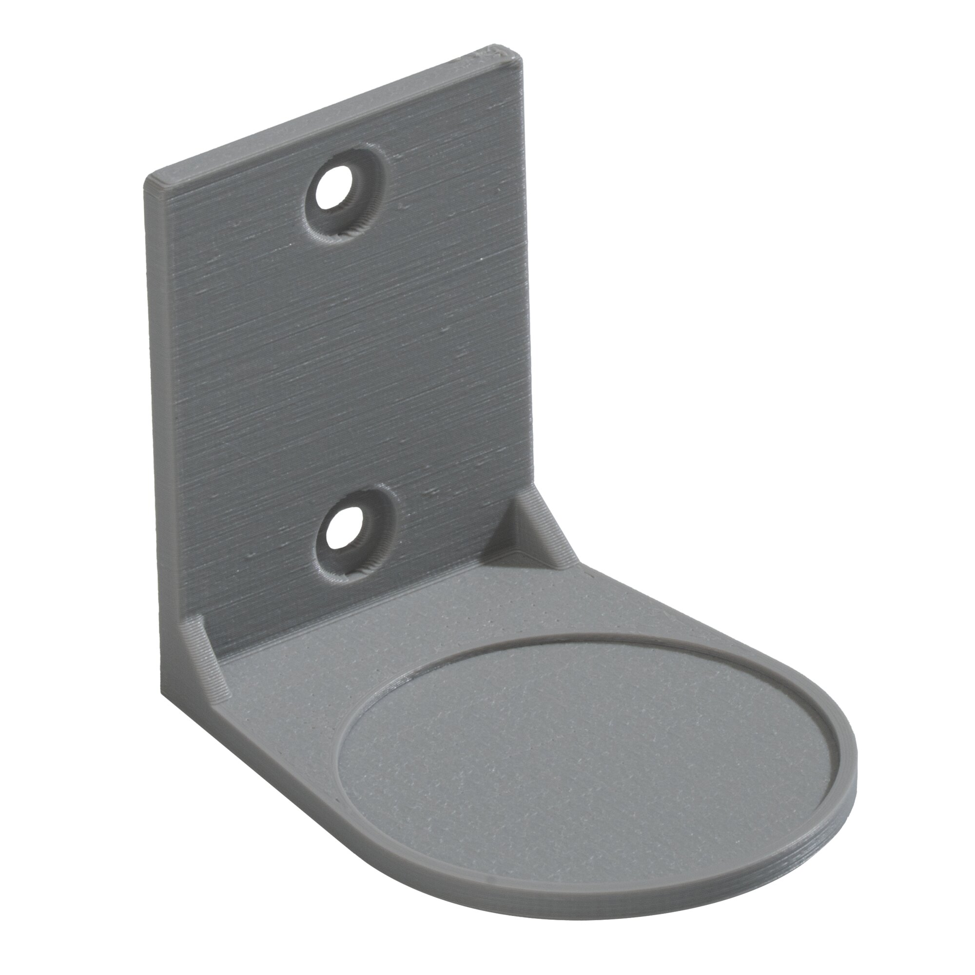 Adapter für Rauchmelder zur Wandmontage für T.S.A. Funk-Rauchmelder, grau