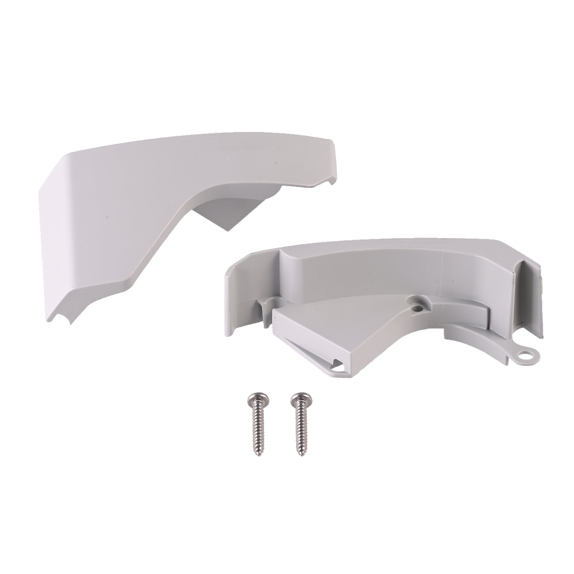 Frontblendenendkappen eloxiert TO 6300, Satz links und rechts