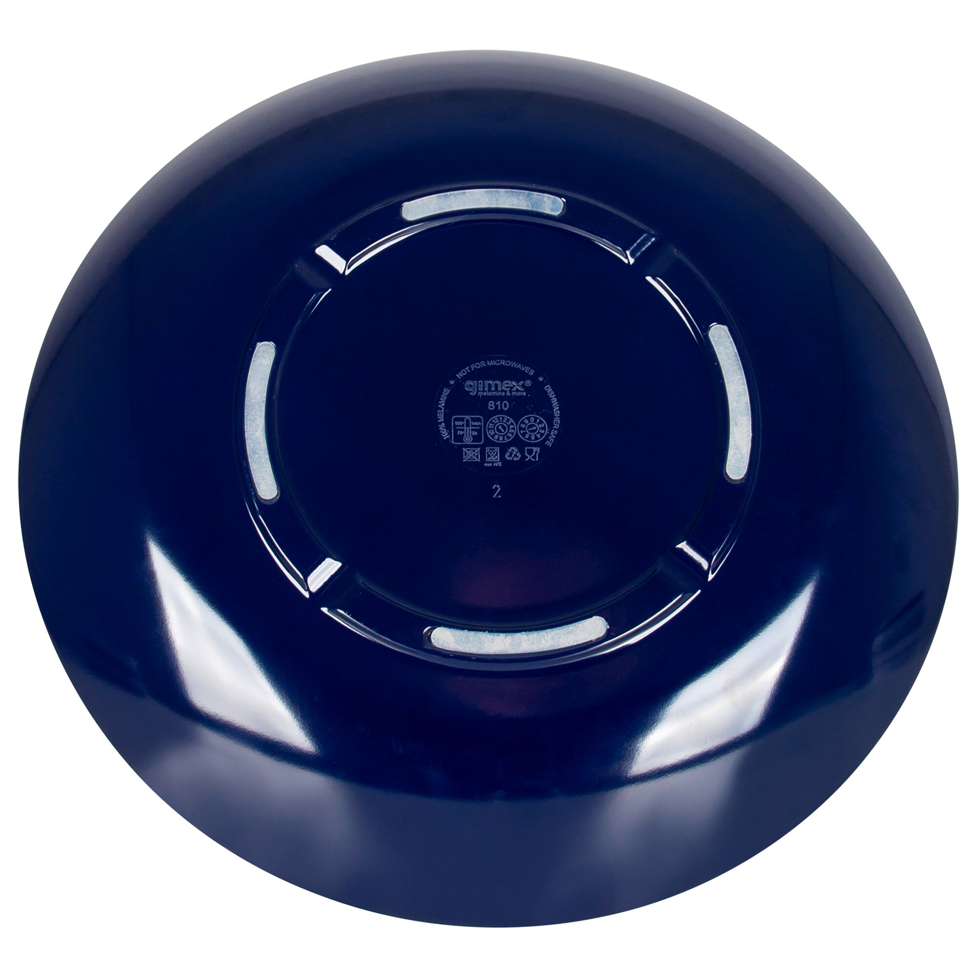 Geschirrset Solid Line, blau