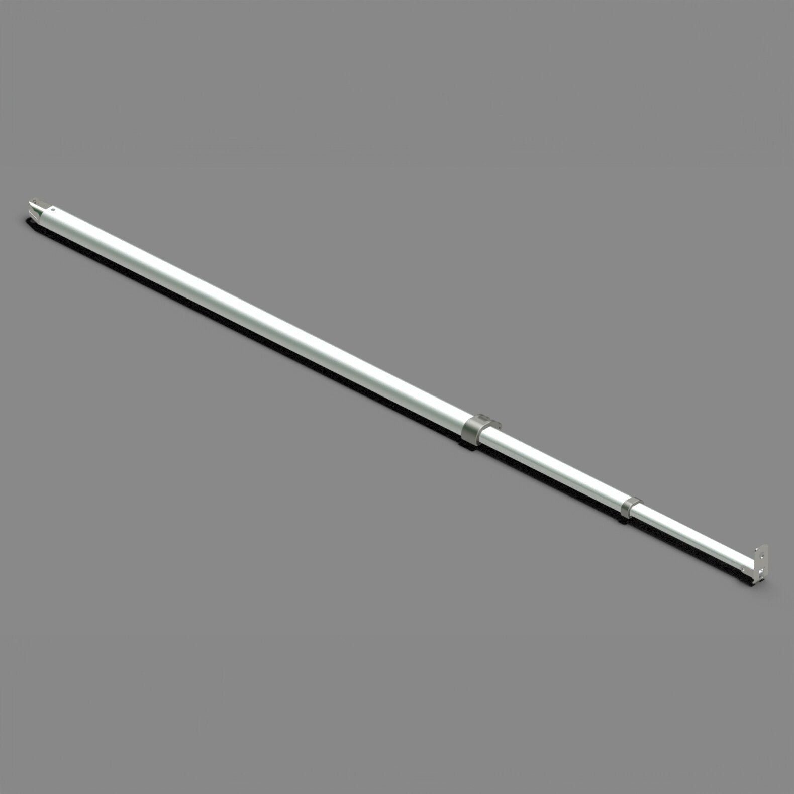 Spannstange + Stützfuß, links