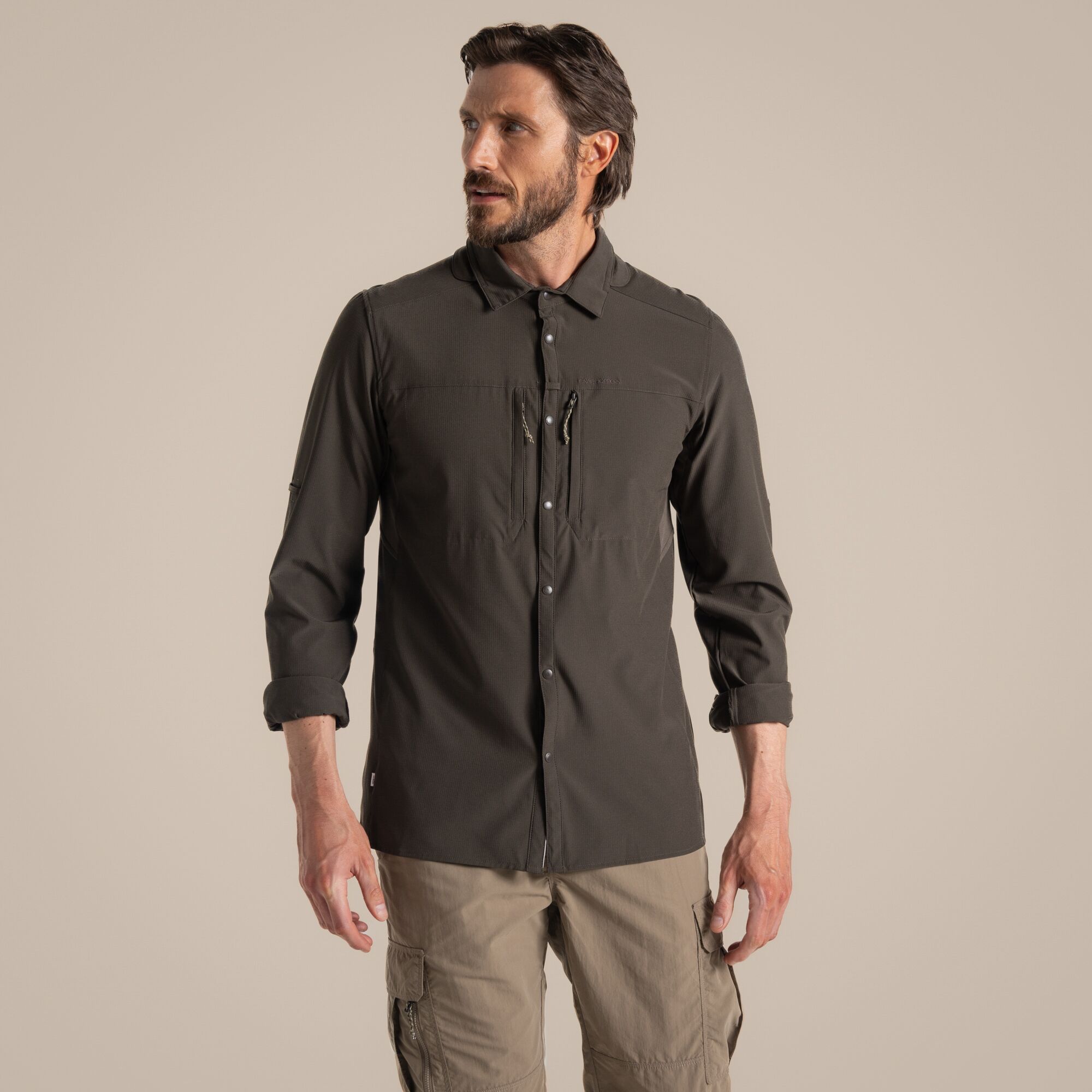 Craghoppers NosiLife Pro Langarmshirt V Herren