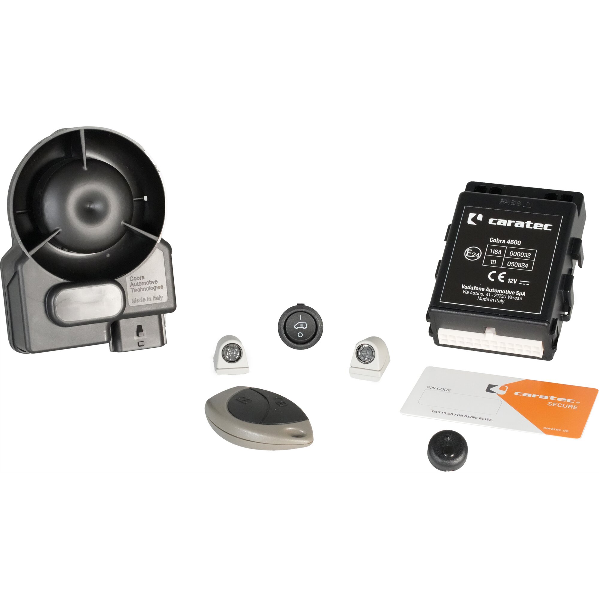 Alarmanlage Caratec Secure für Fiat Ducato, ab Bj. 2021/09