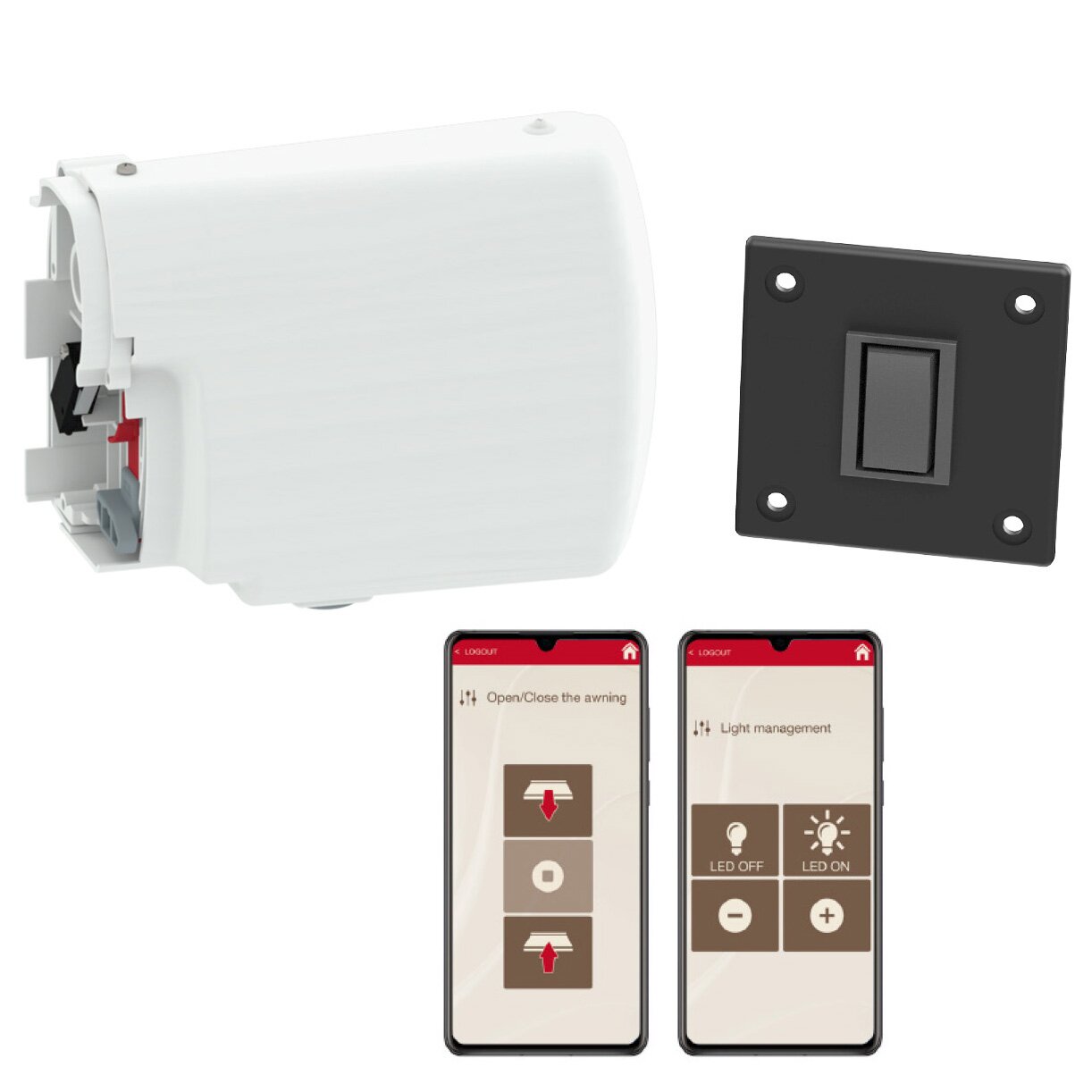 Motor Kit Advanced F45s, polarweiß