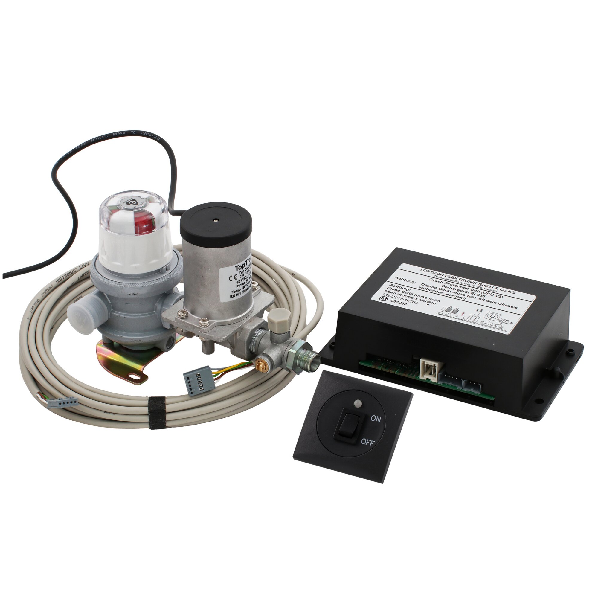 Crash Protection Unit Zweiflaschenanlage