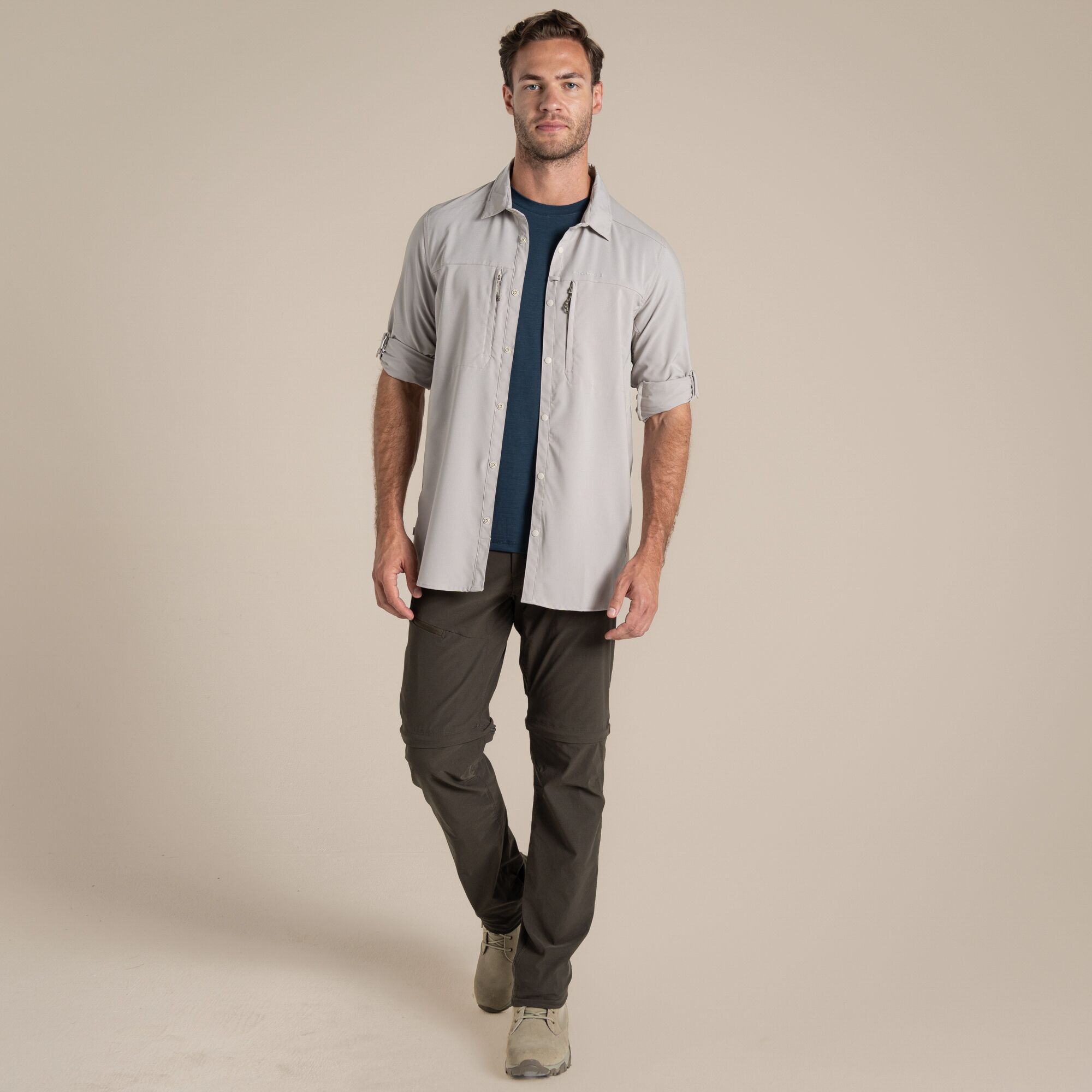 Craghoppers NosiLife Pro Langarmshirt V Herren