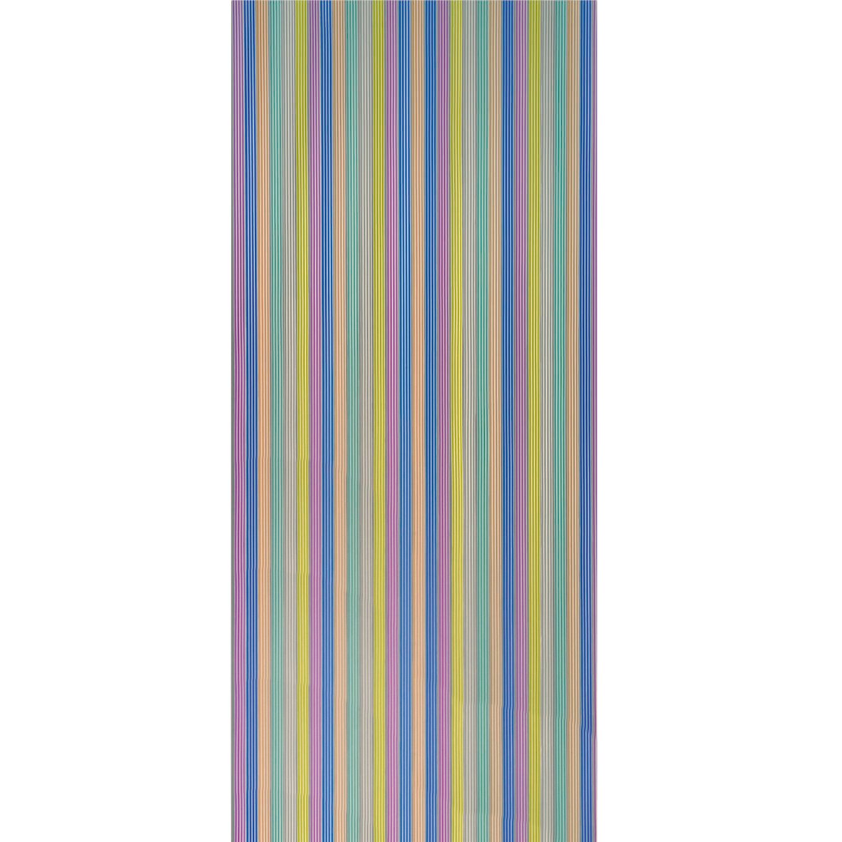 Streifenvorhang, pastellbunt