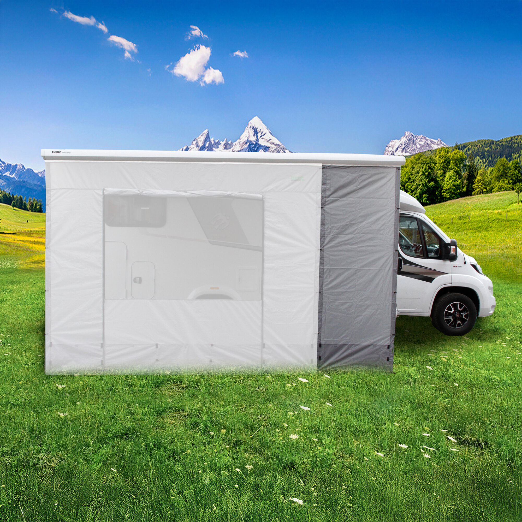 Frontwanderweiterung Camper Lounge