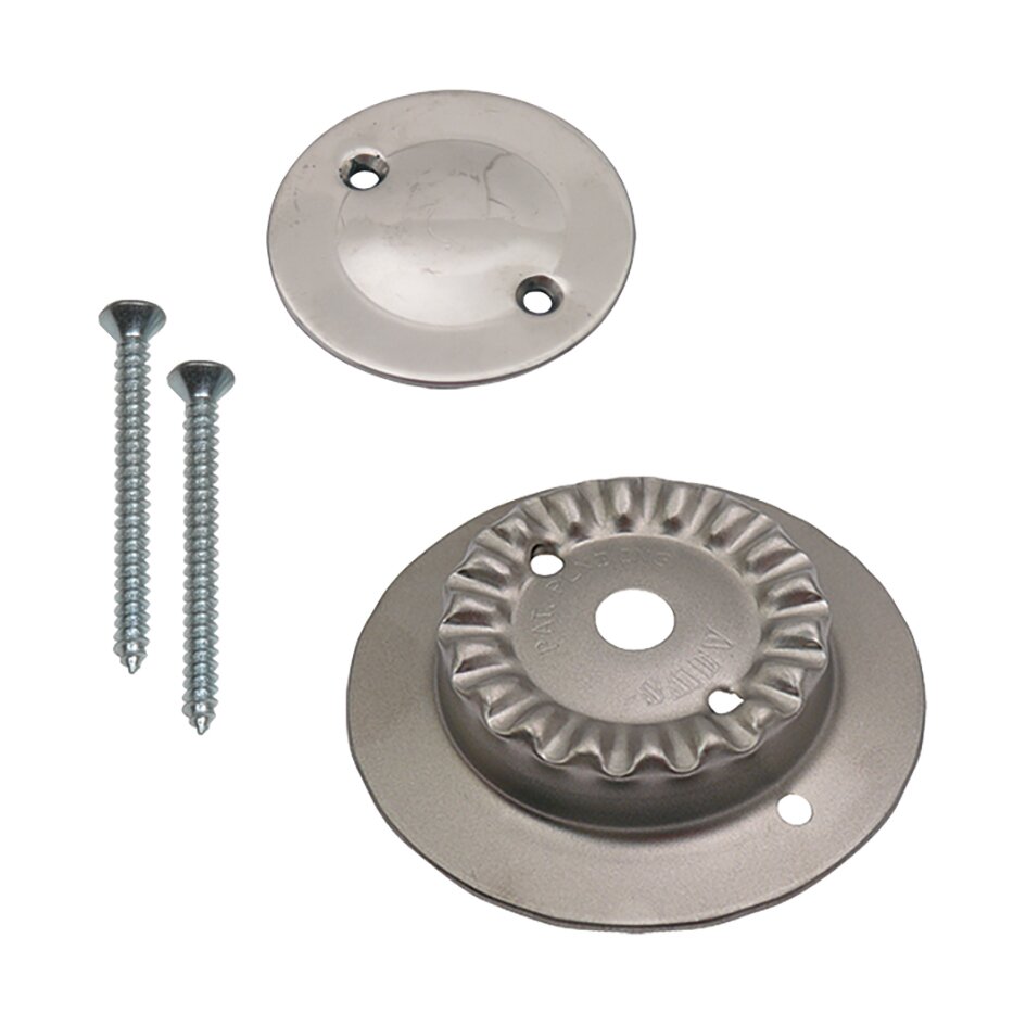 Kit Brennerkorpus, groß mit 1 Loch und Brennerdeckel Inox, für SMEV-Kocher, neue Modelle