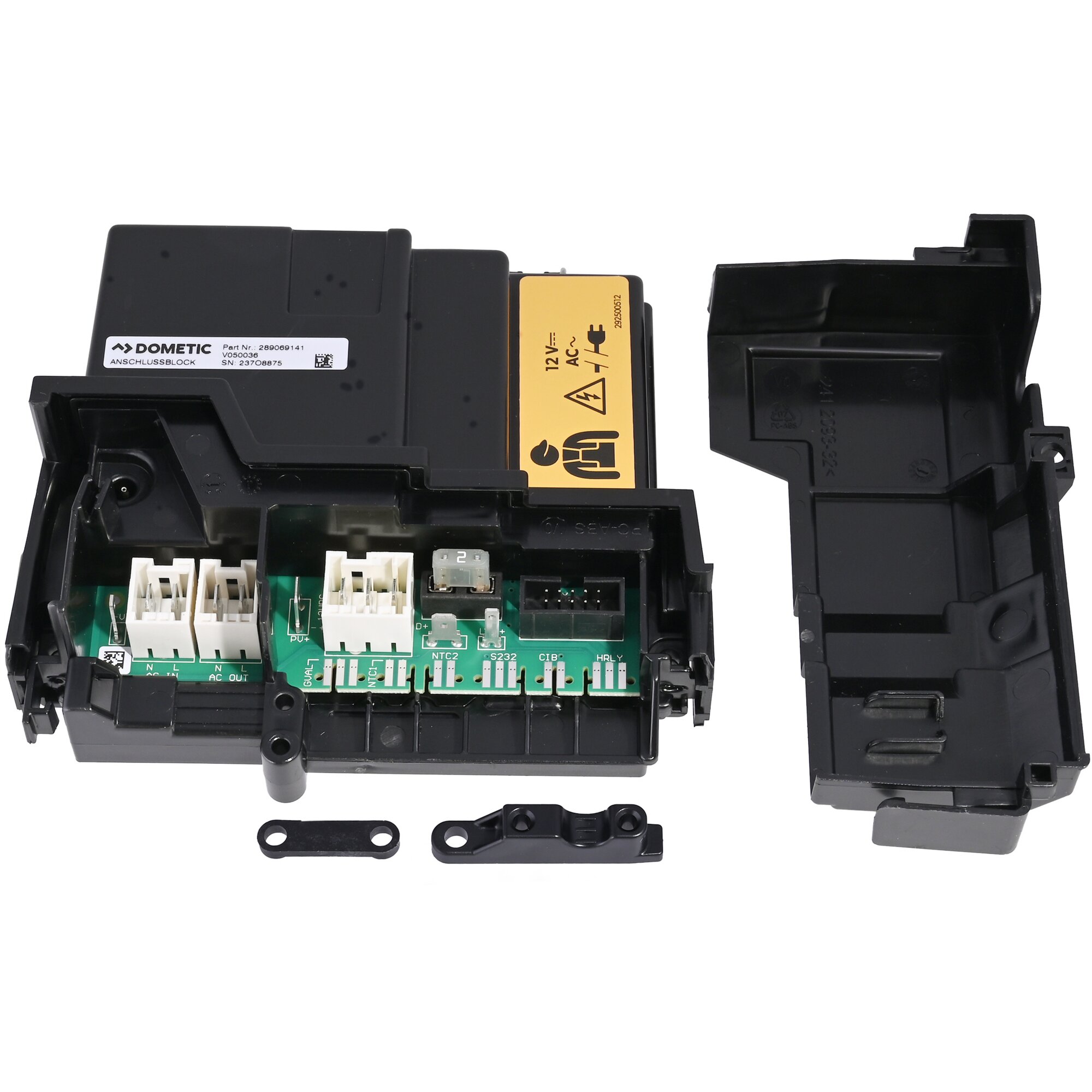 Anschlussblock komplett für Dometic-Kühlschränke RMX 8556, RML 9336, RMD 10.5