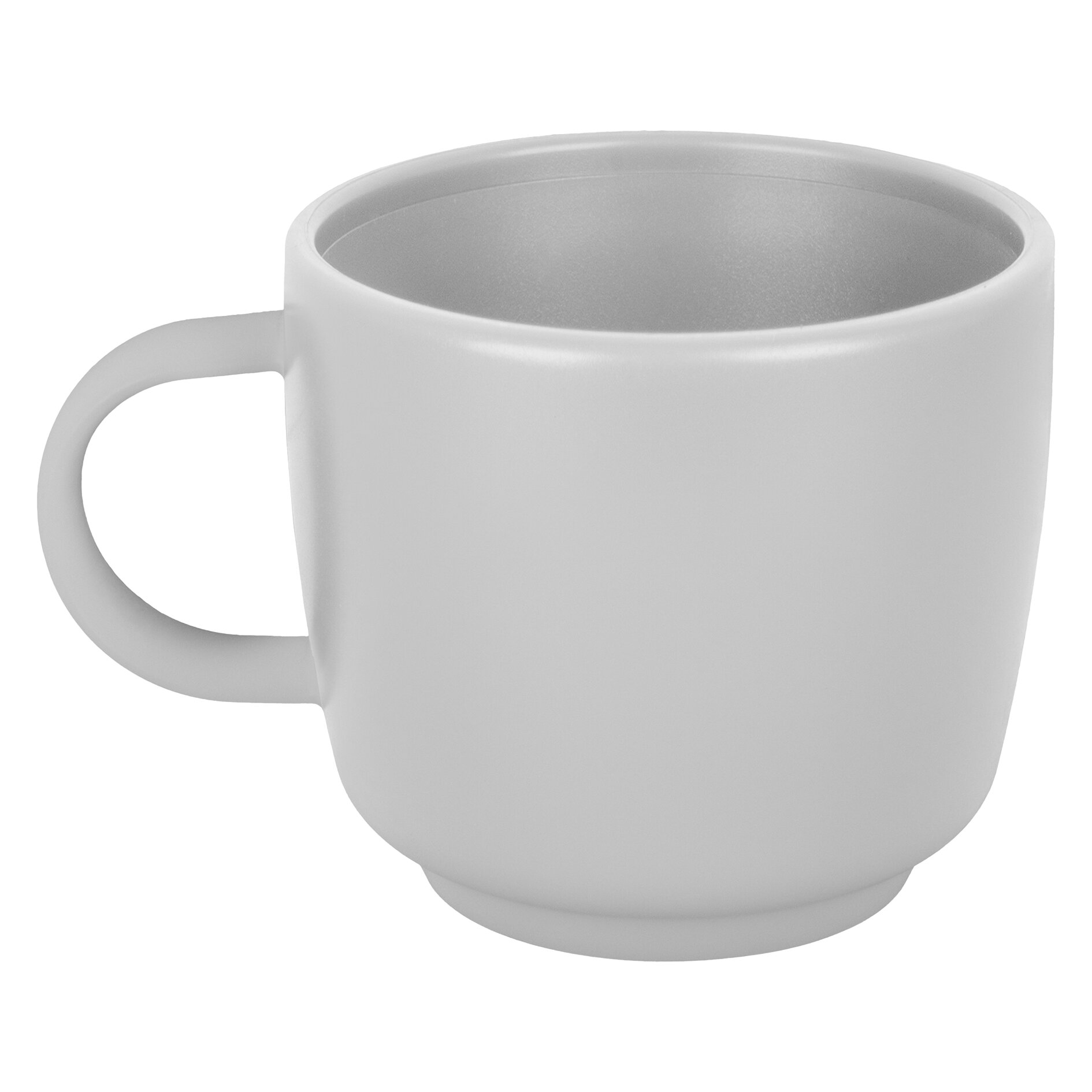 Henkelbecher Cappuccino, weiß