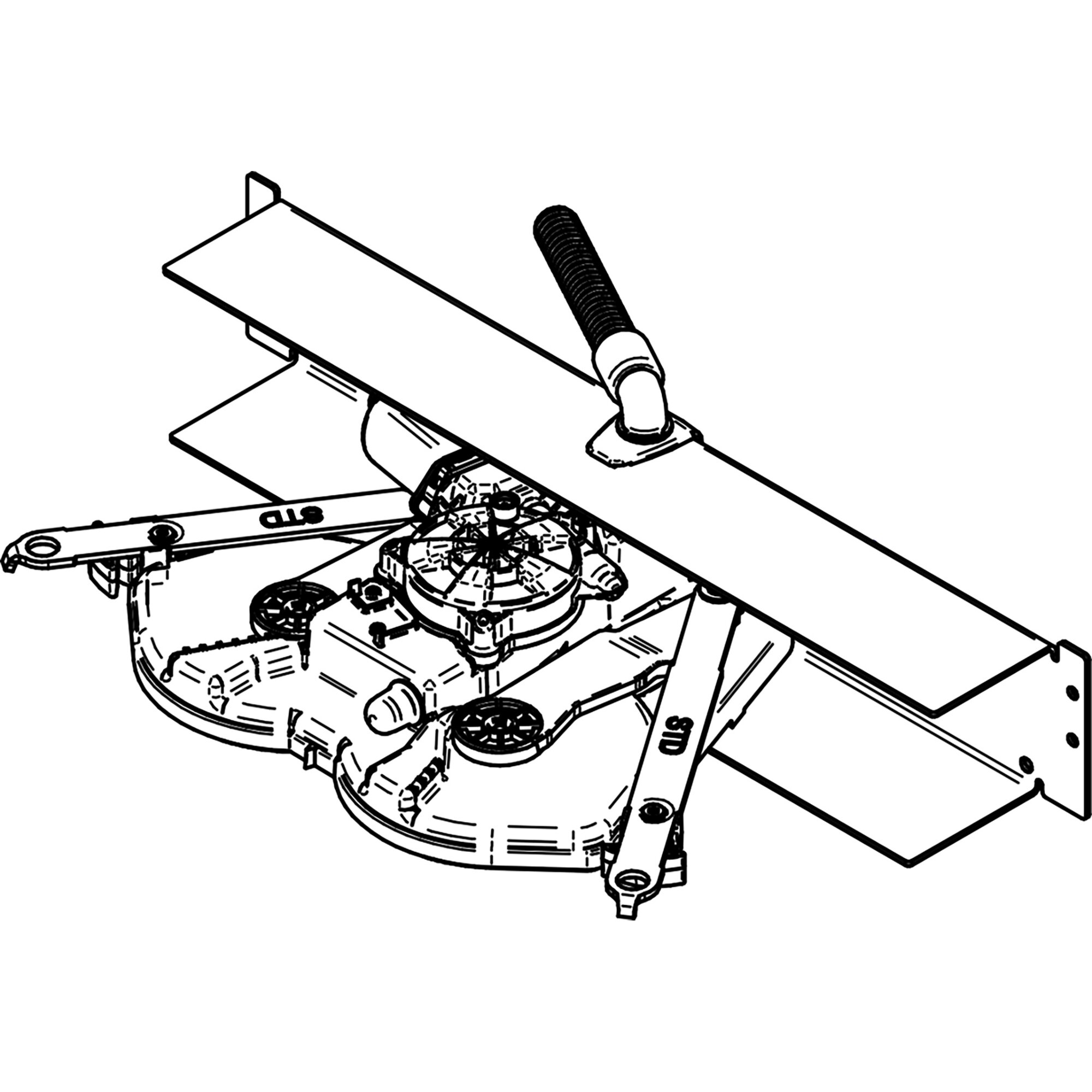 Motor komplett Thule Slide-Out Step G2 12V 550