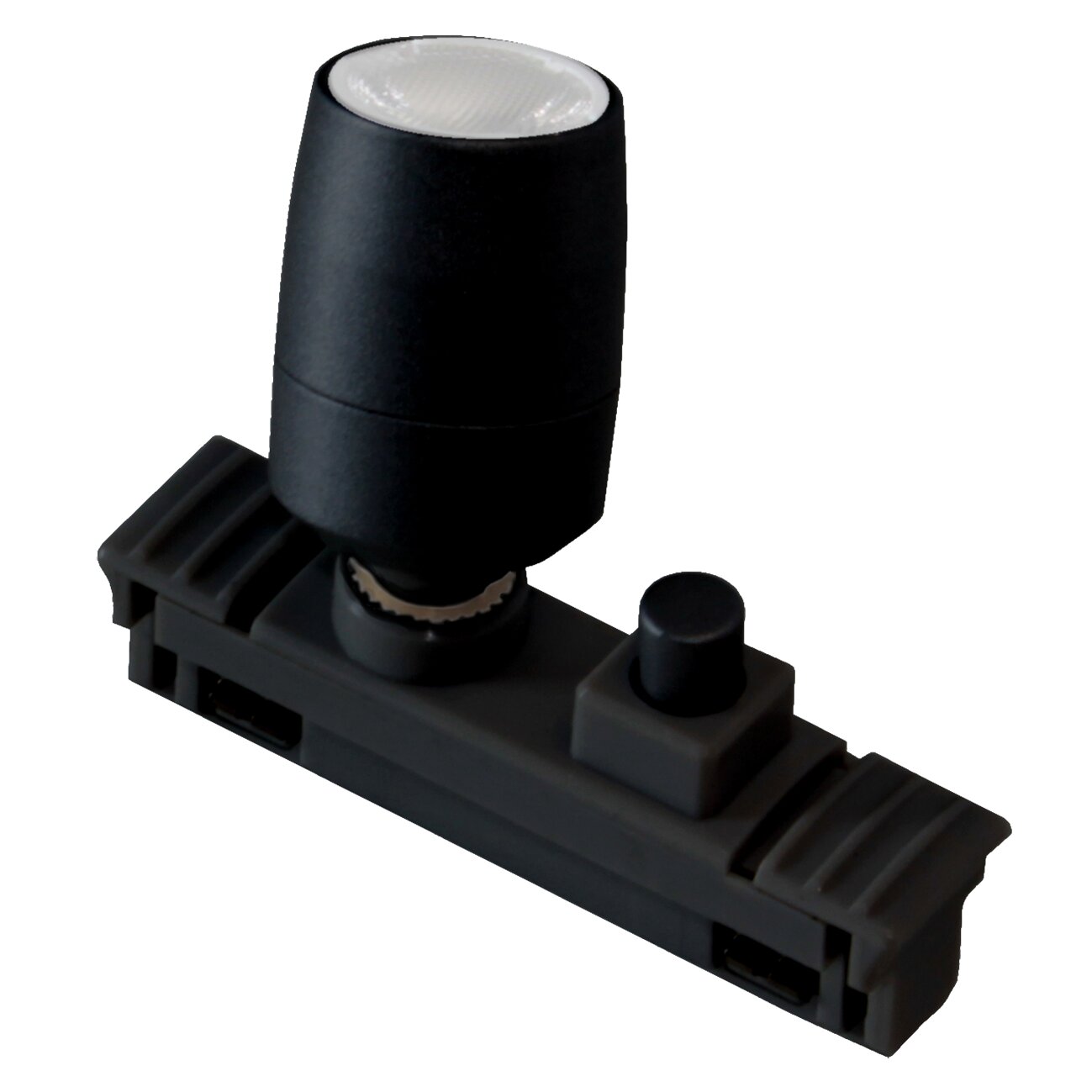 Spot mit Schalter, schwarz