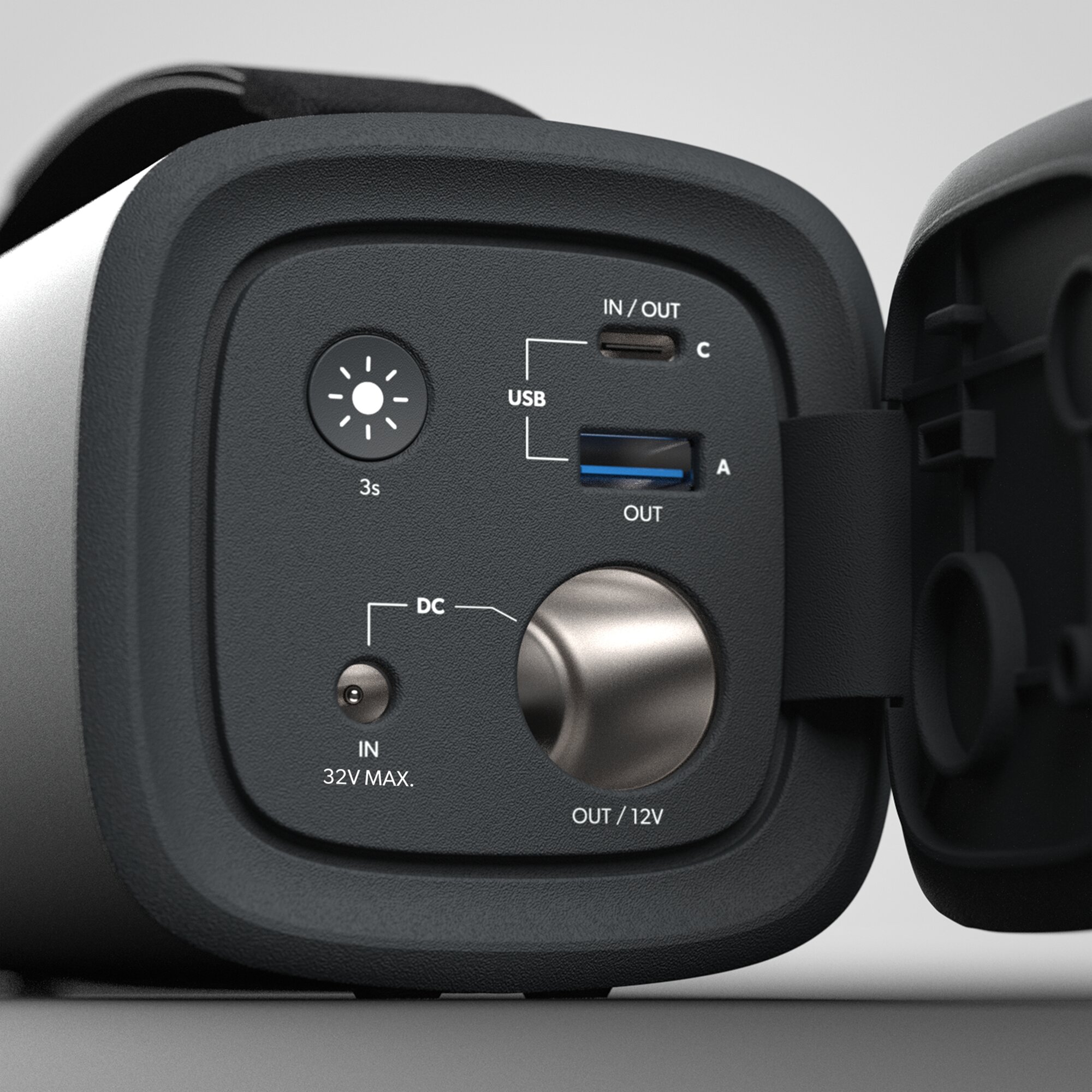 Powerbank PLB15 mit Taschenlampe
