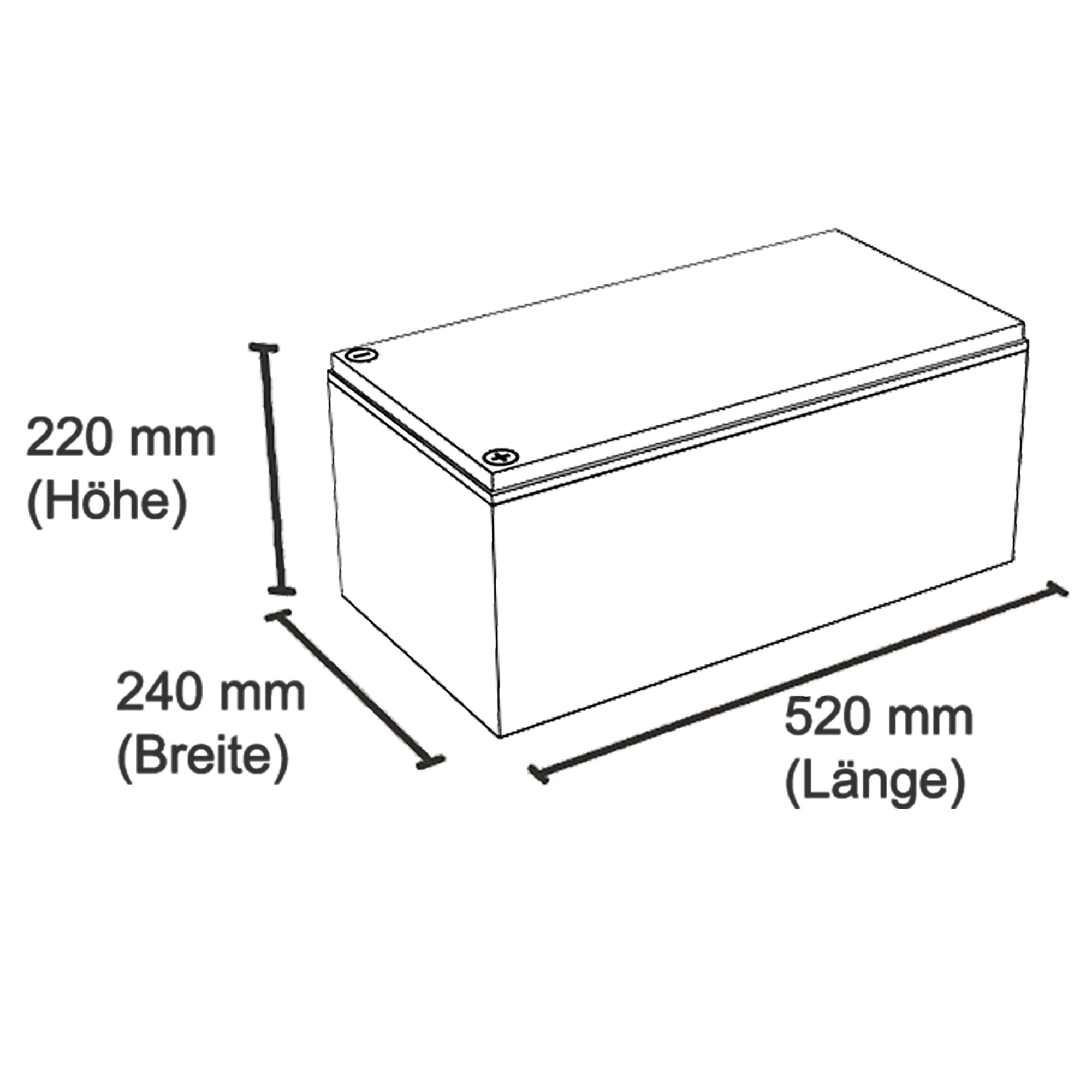 Lithium Batterie Polar 25,6 V/230 Ah