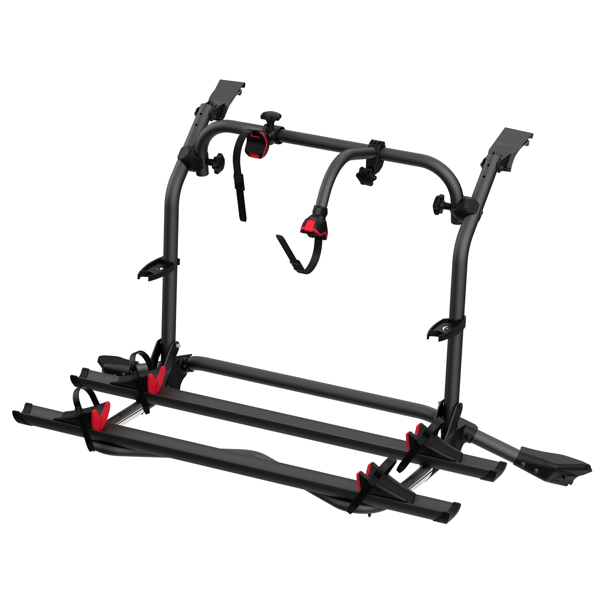 Fahrradträger Carry-Bike VW T5 Pro Deep Black, vormontiert