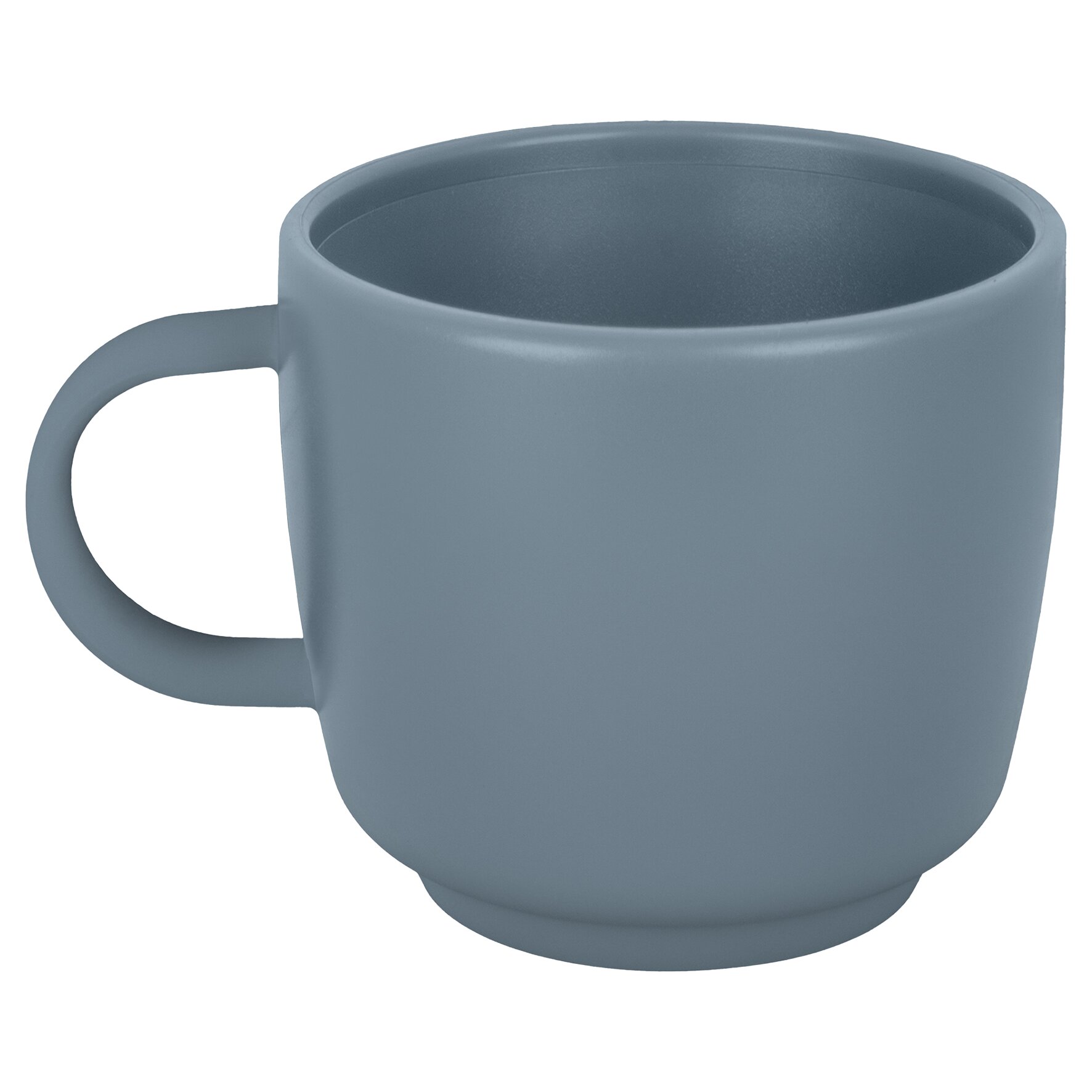 Henkelbecher Cappuccino, blau