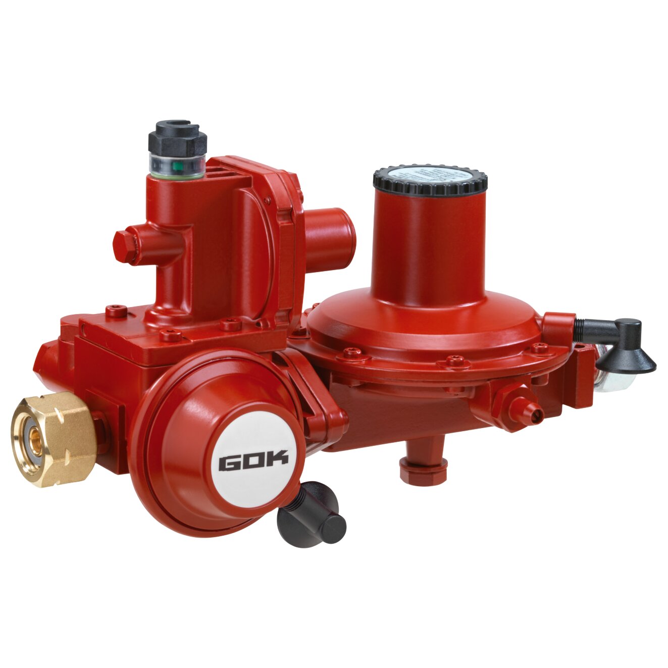 Gasregler BHK052, 12 kg/h GF x RVS15 OPSO PRV