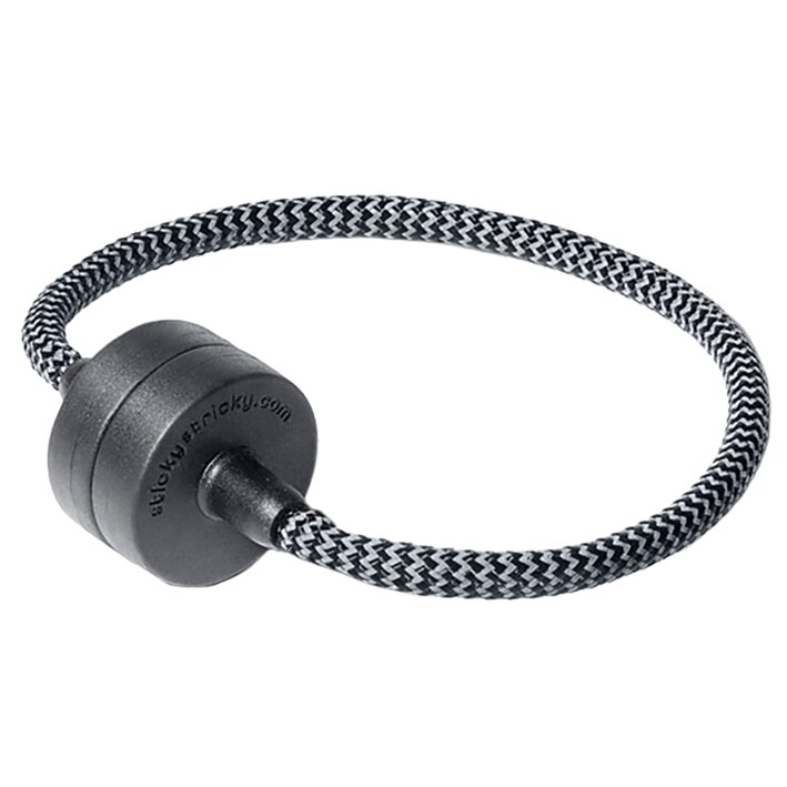 Magnetschnur reflektierend S, 20 cm schwarz