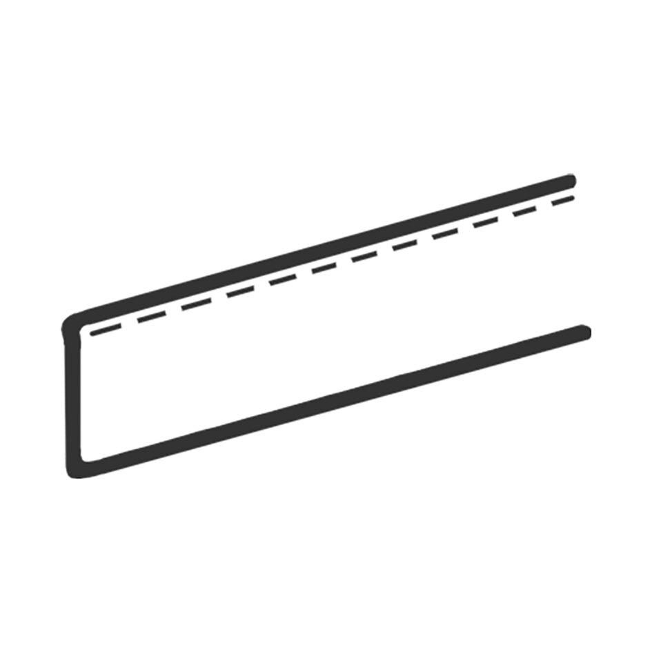Einzugskeder für Frontblende, 6 m