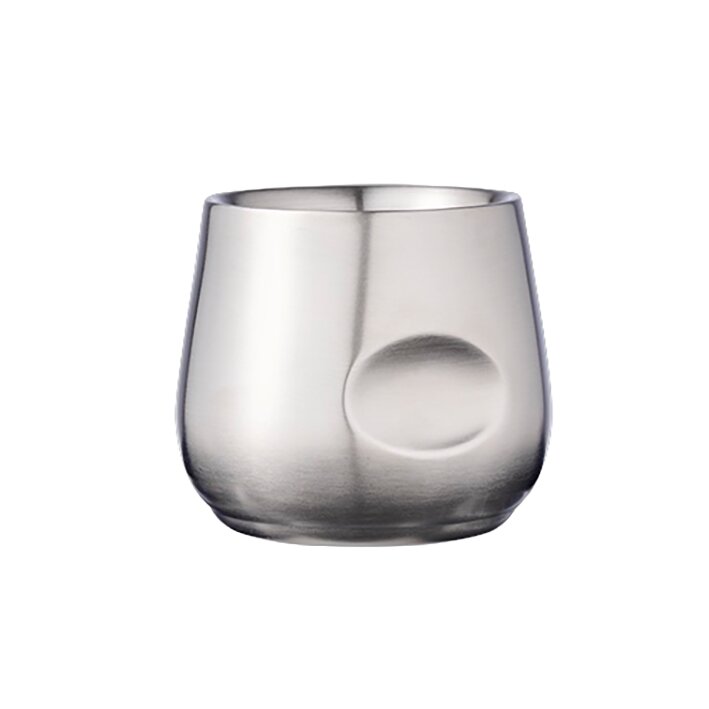Edelstahl Espresso Tasse, 118 ml