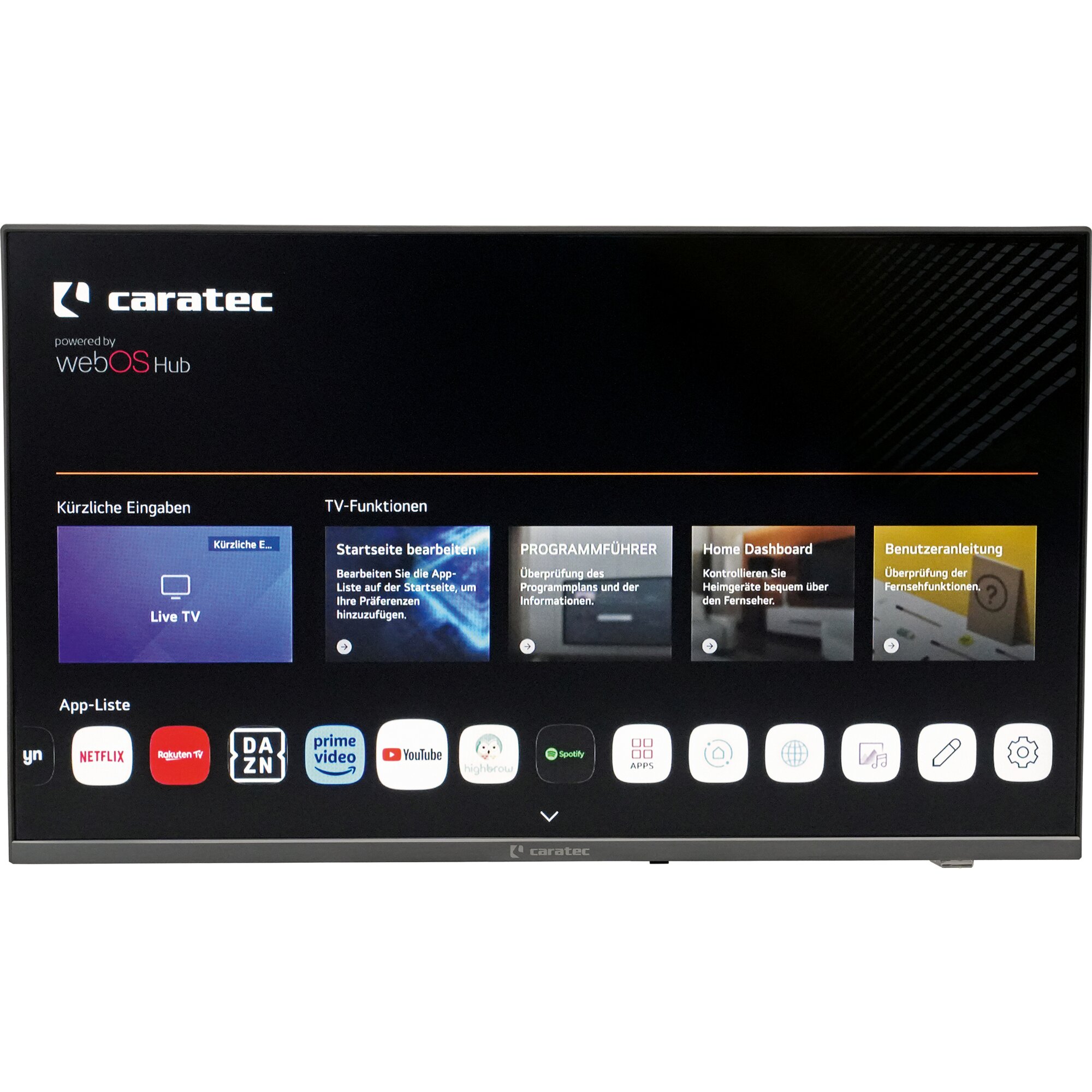 TFT-LED-Flachfernsehgerät mit webOS Caratec Vision Smart-TV, 32" (80 cm)