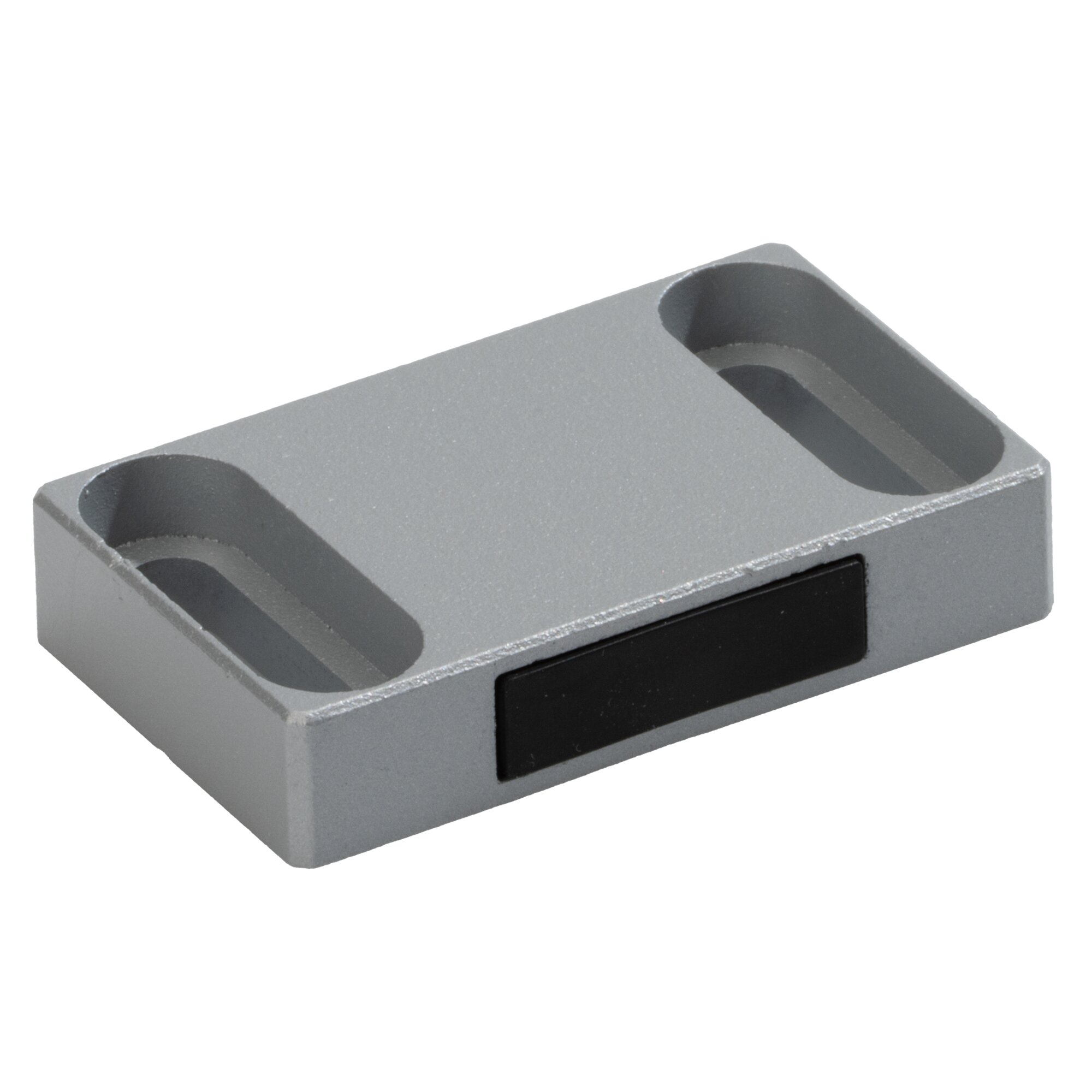 Magnetbeschlag zum Anschrauben, seitlich mit Langloch