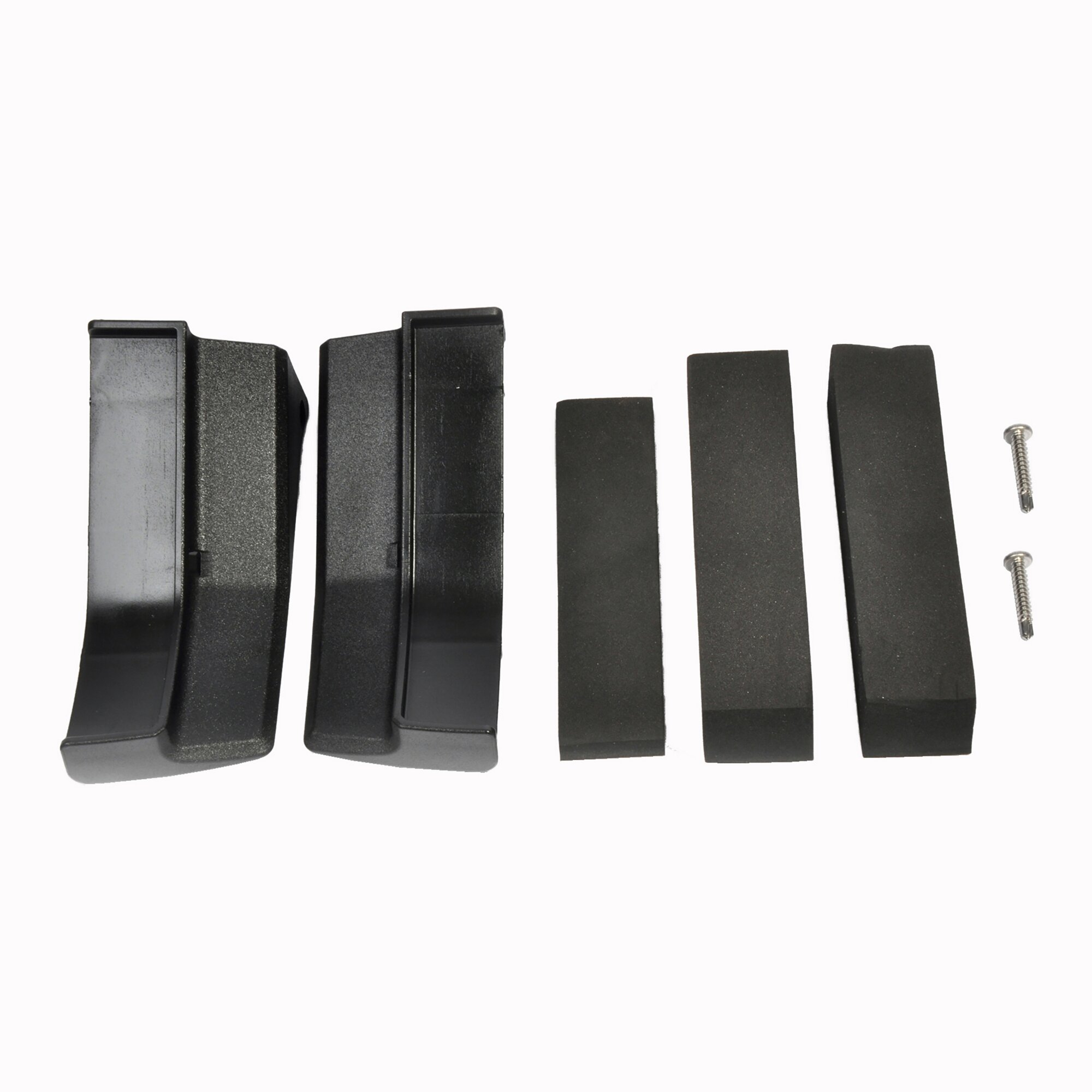 Endkappen schwarz, für Thule Ducato-Adapter V17