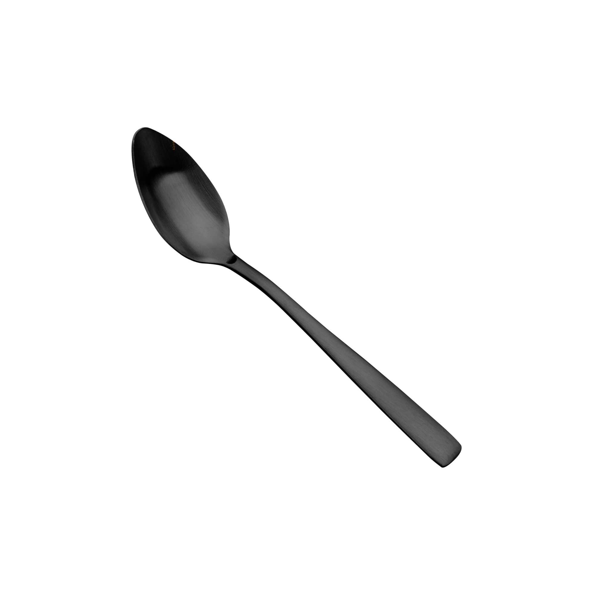 Besteckset Edelstahl, schwarz