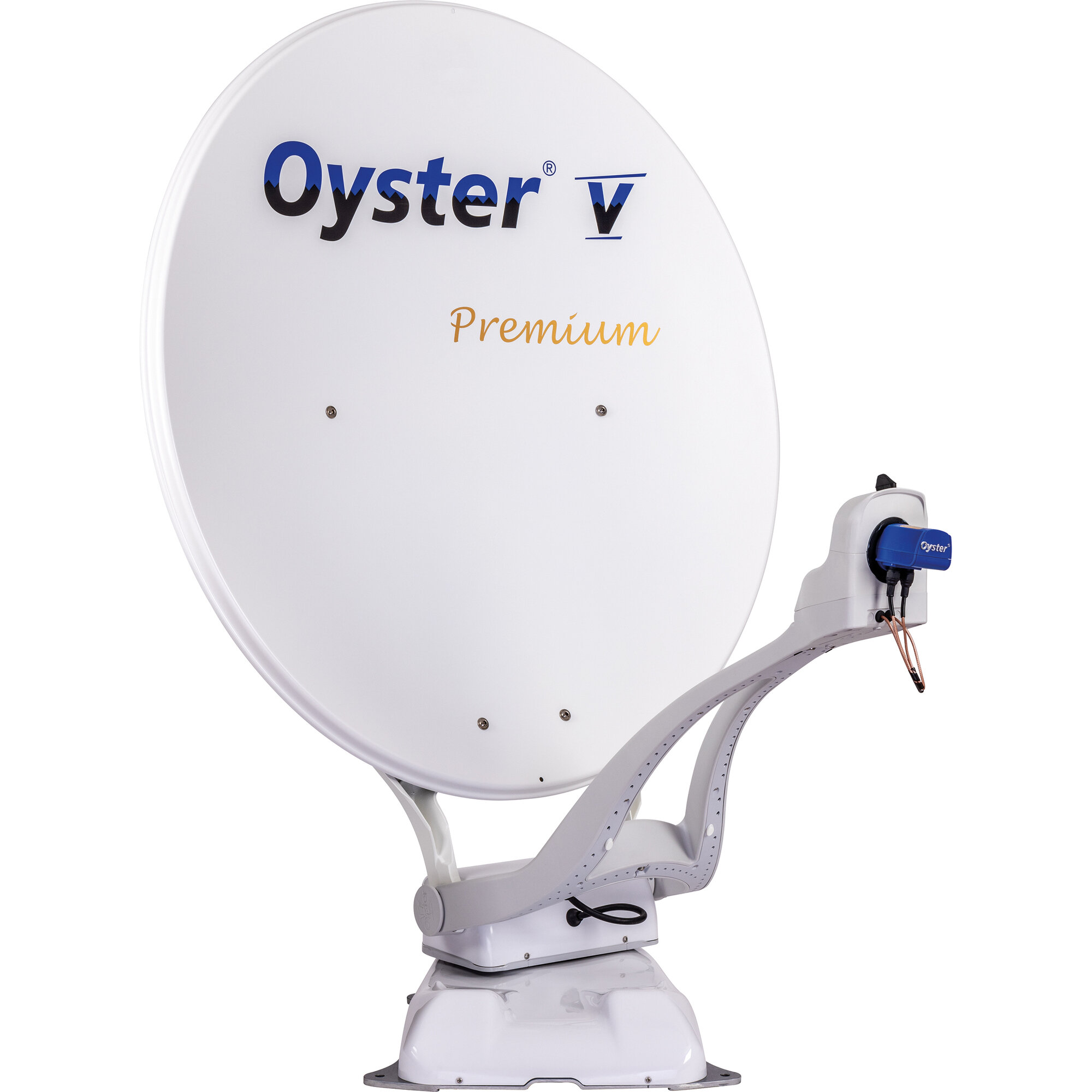 Sat-Anlage Oyster® V Premium, weiß, Twin