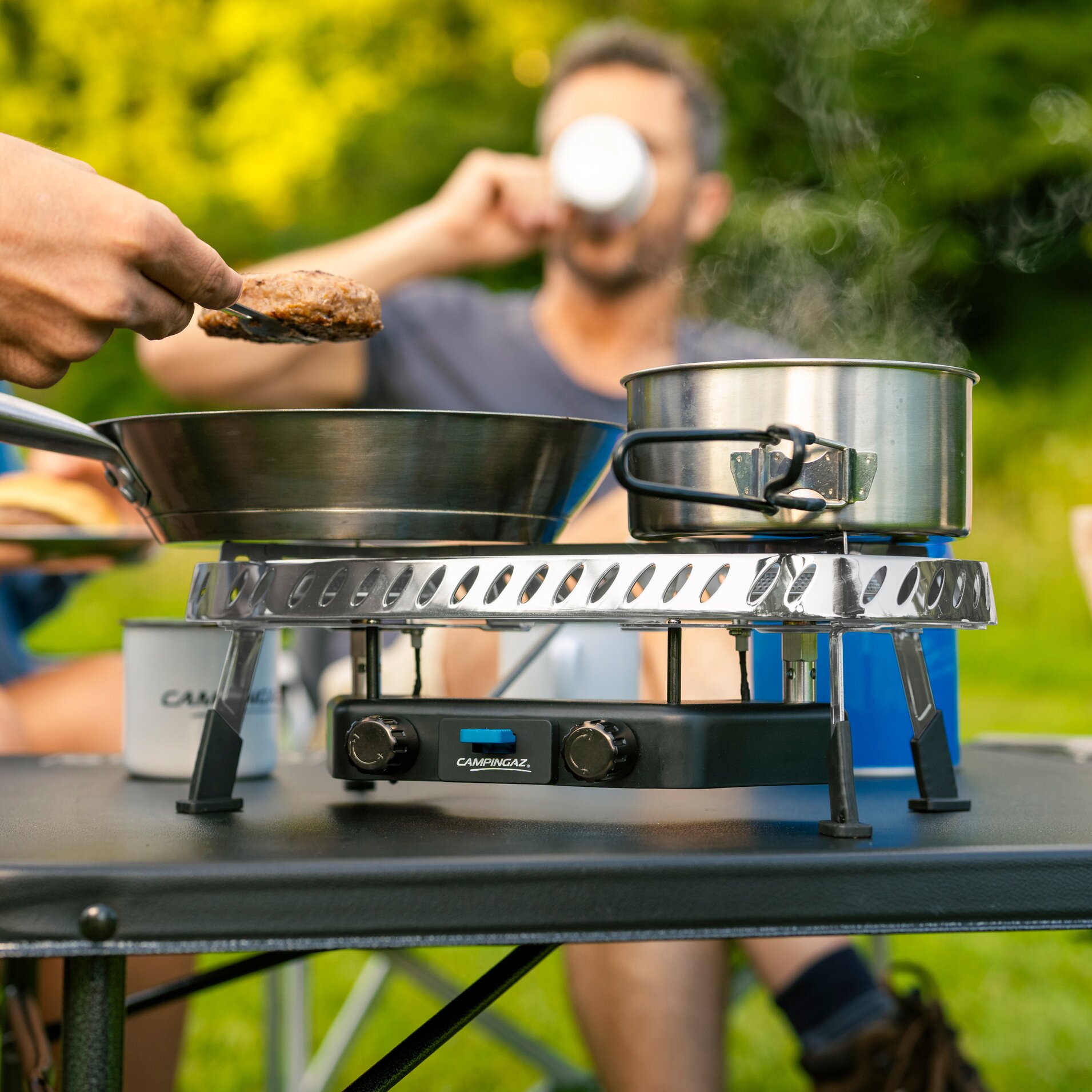 Campingkocher Camp & Trek Twin Connect